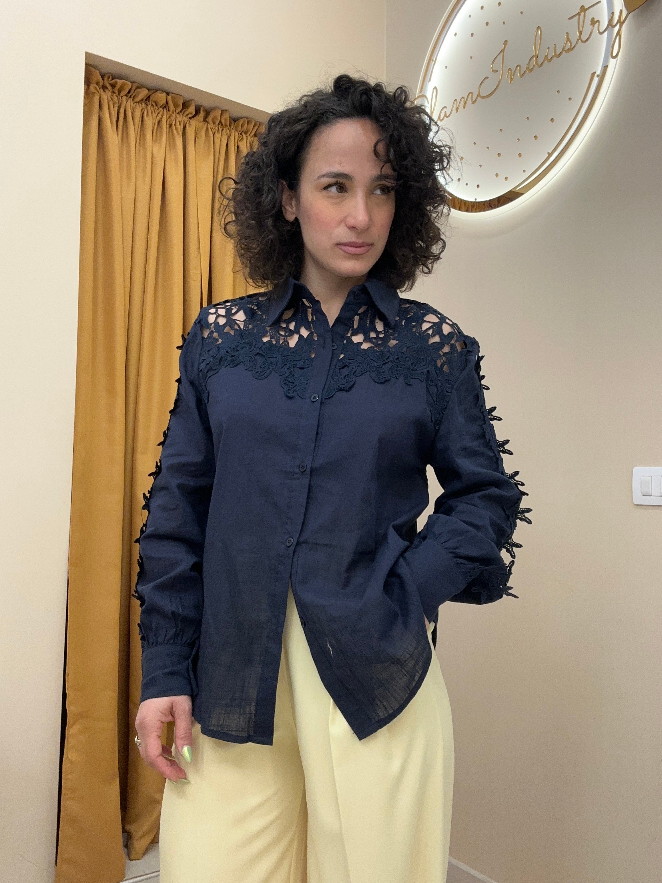 Camicia sweet blu