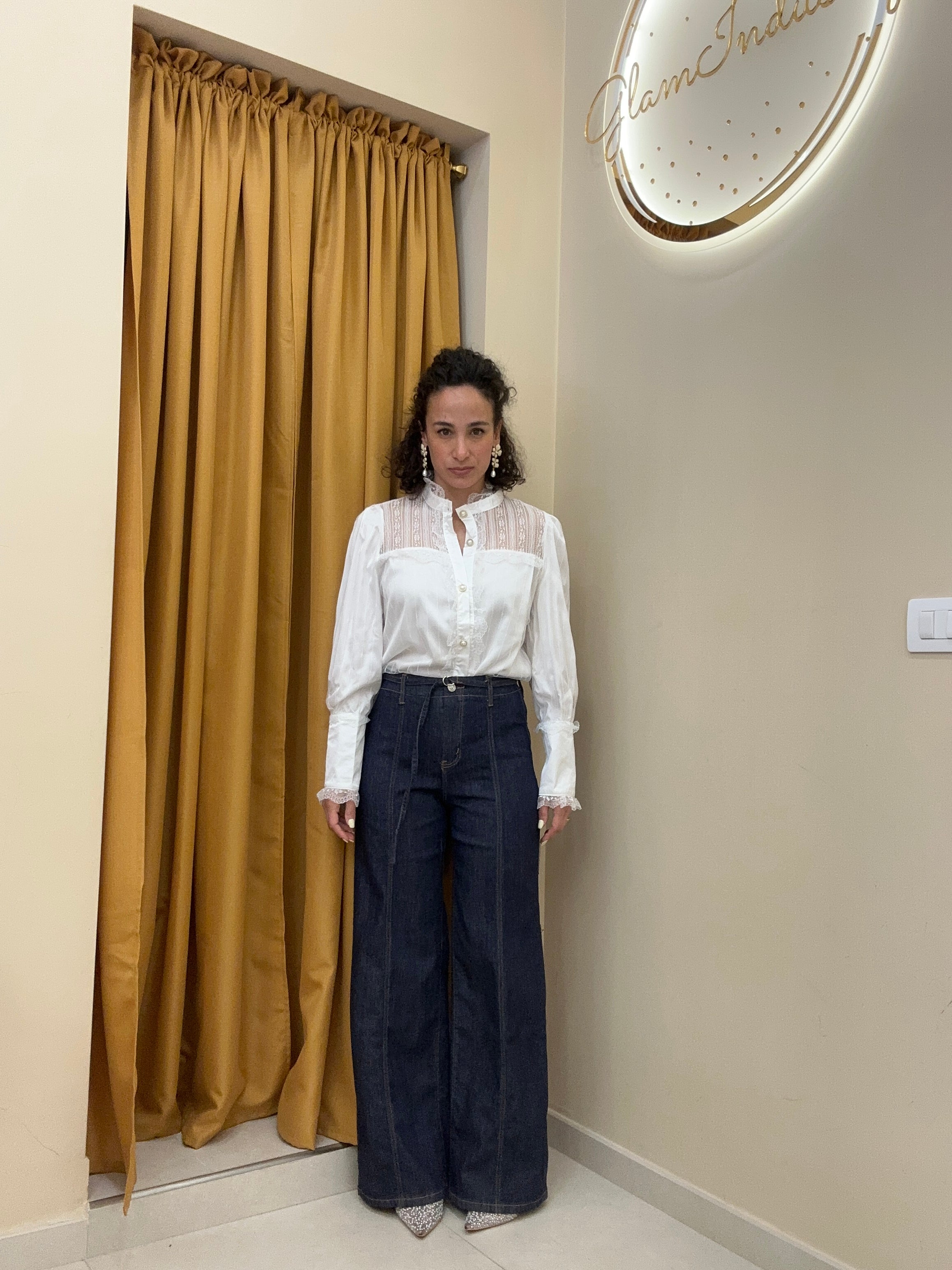 Jeans leggero ampio