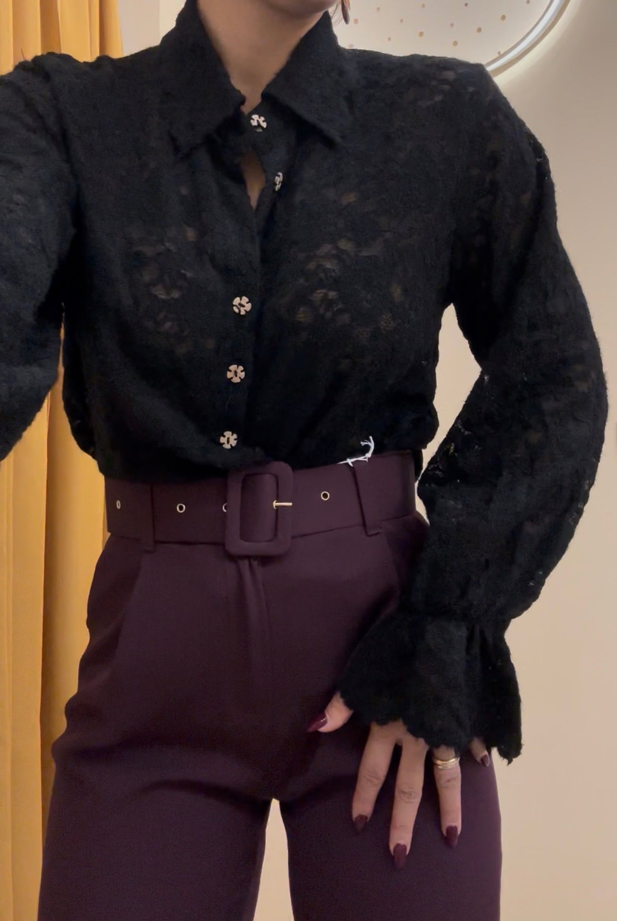 Camicia Macrame