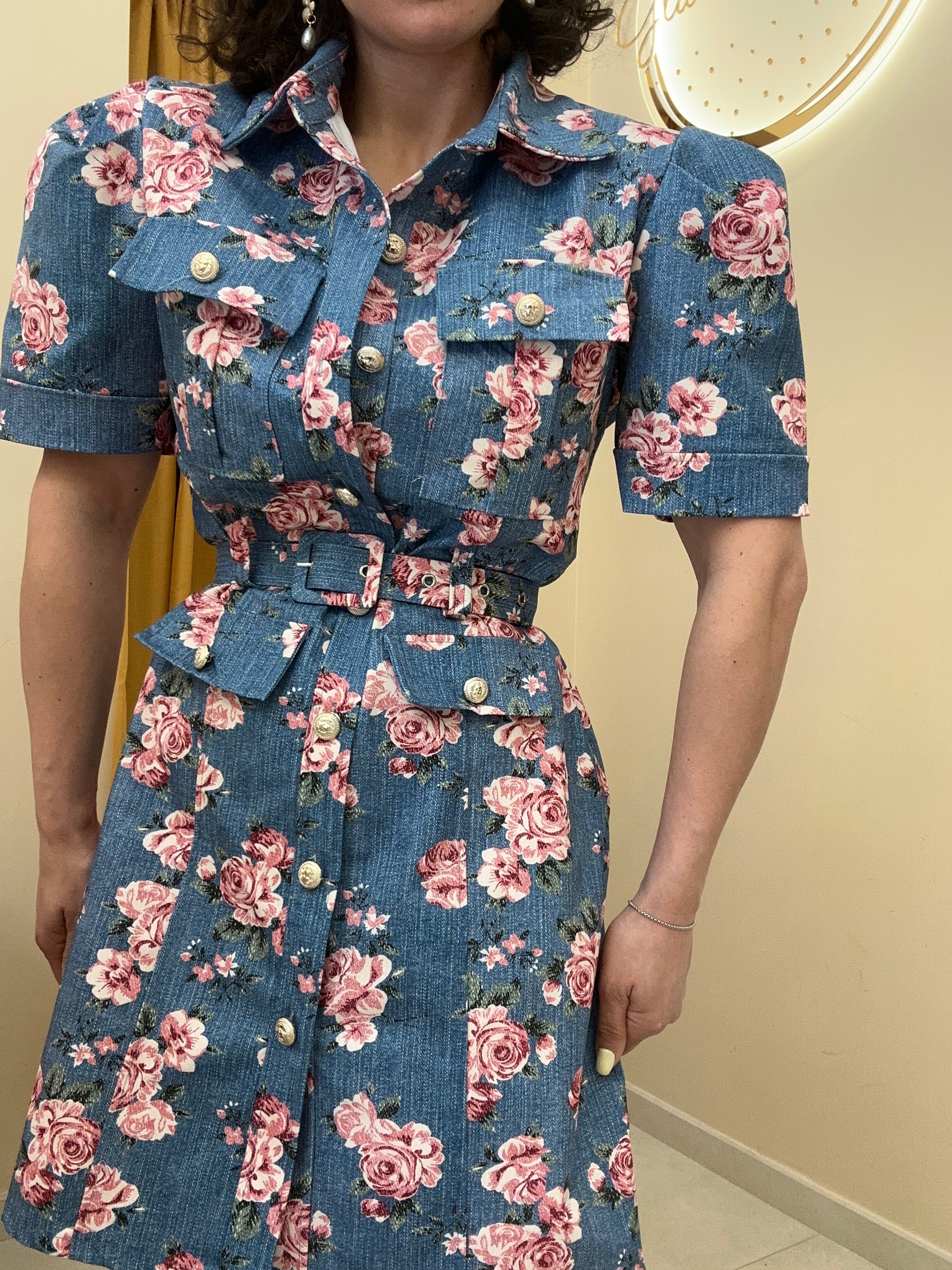 Abitino effetto denim bon ton