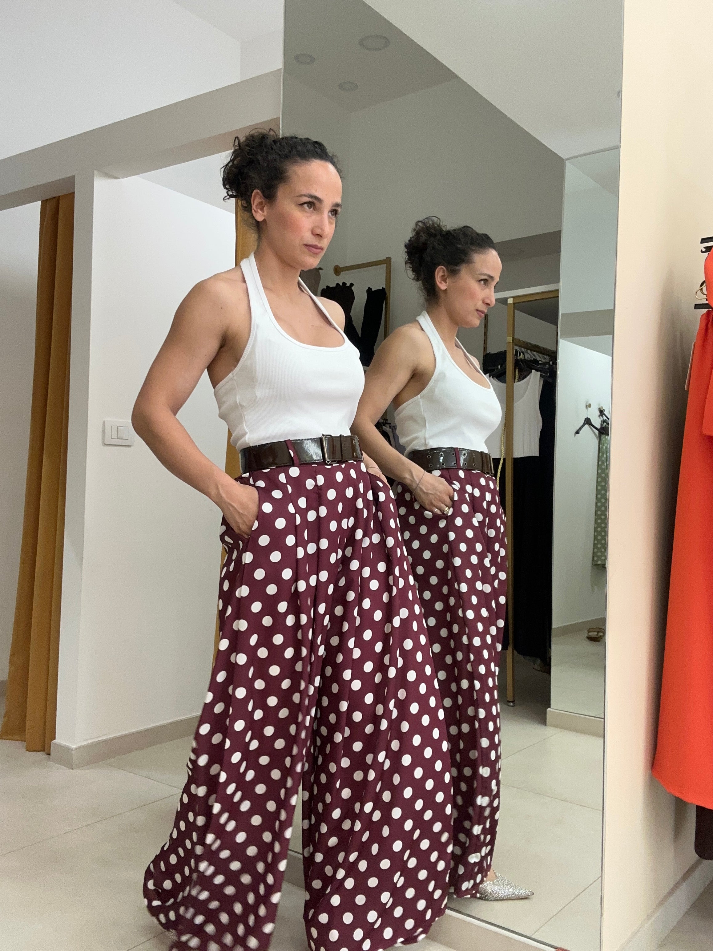 Pantalone pois BORDEAUX