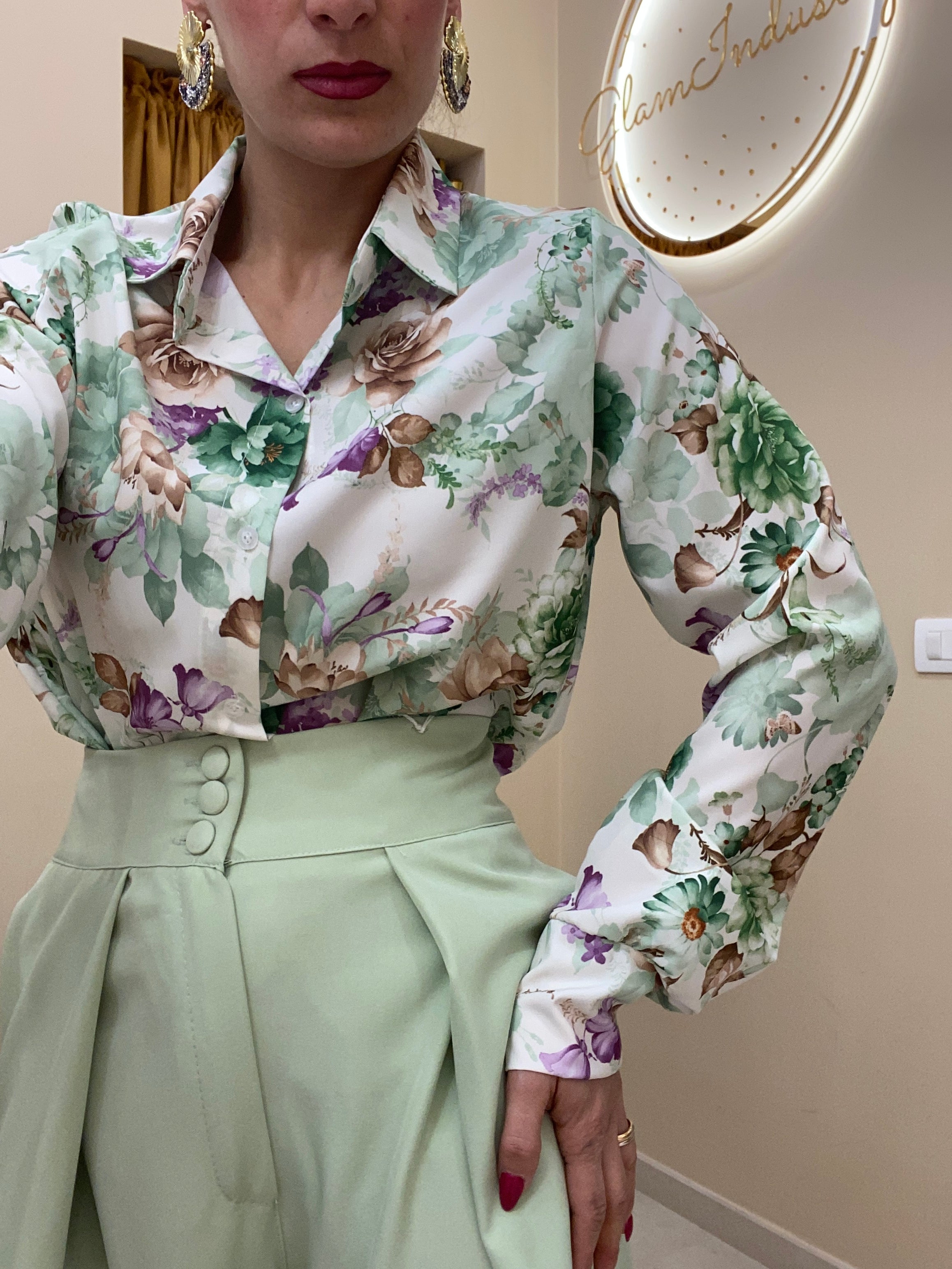 Camicia primavera tiffany
