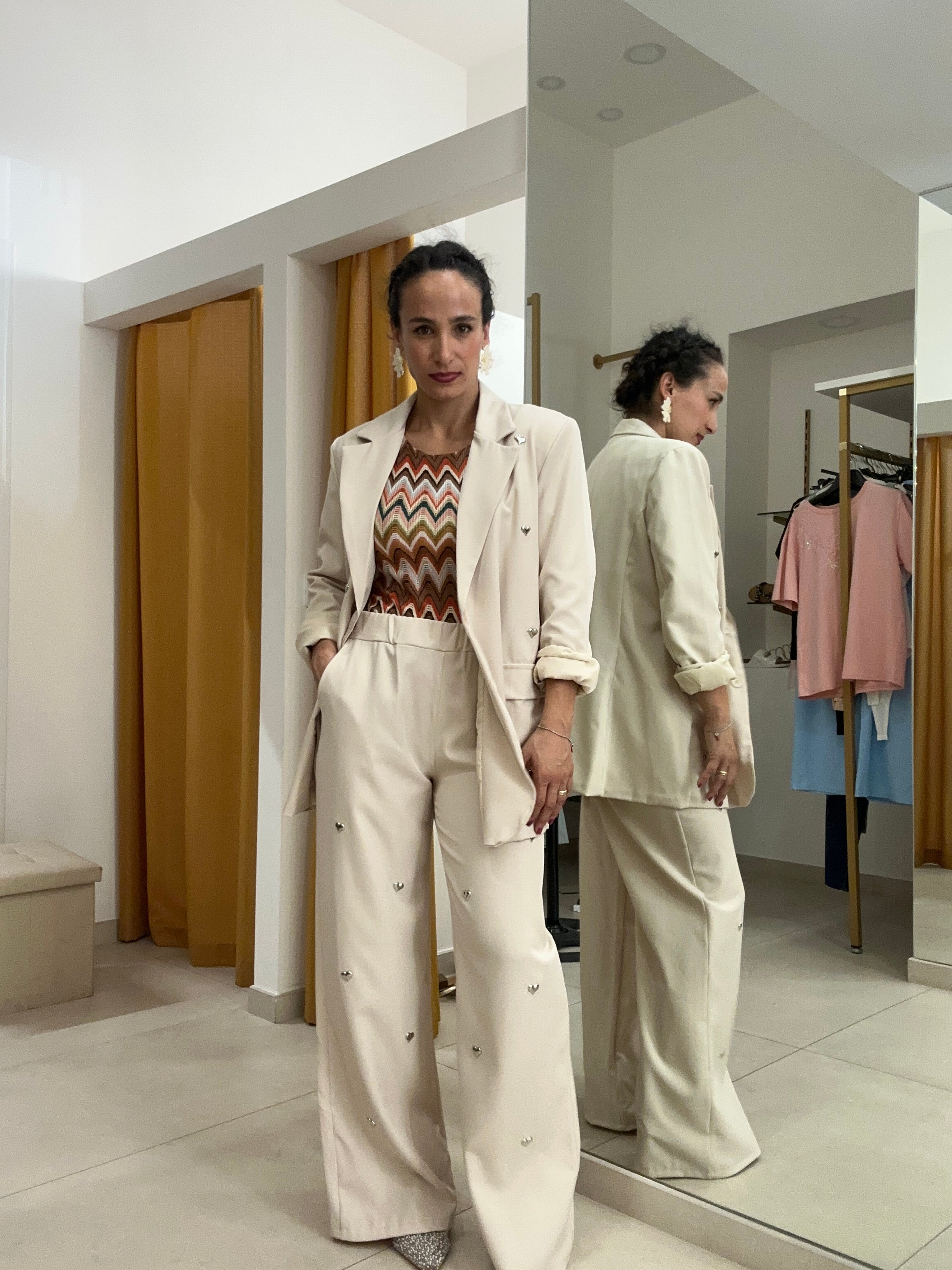 Tailleur cuori BEIGE