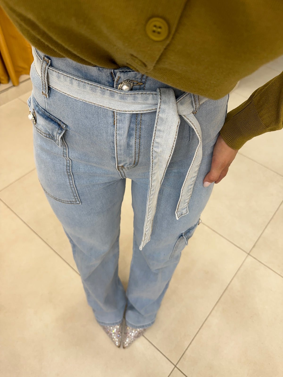 Denim farfallina