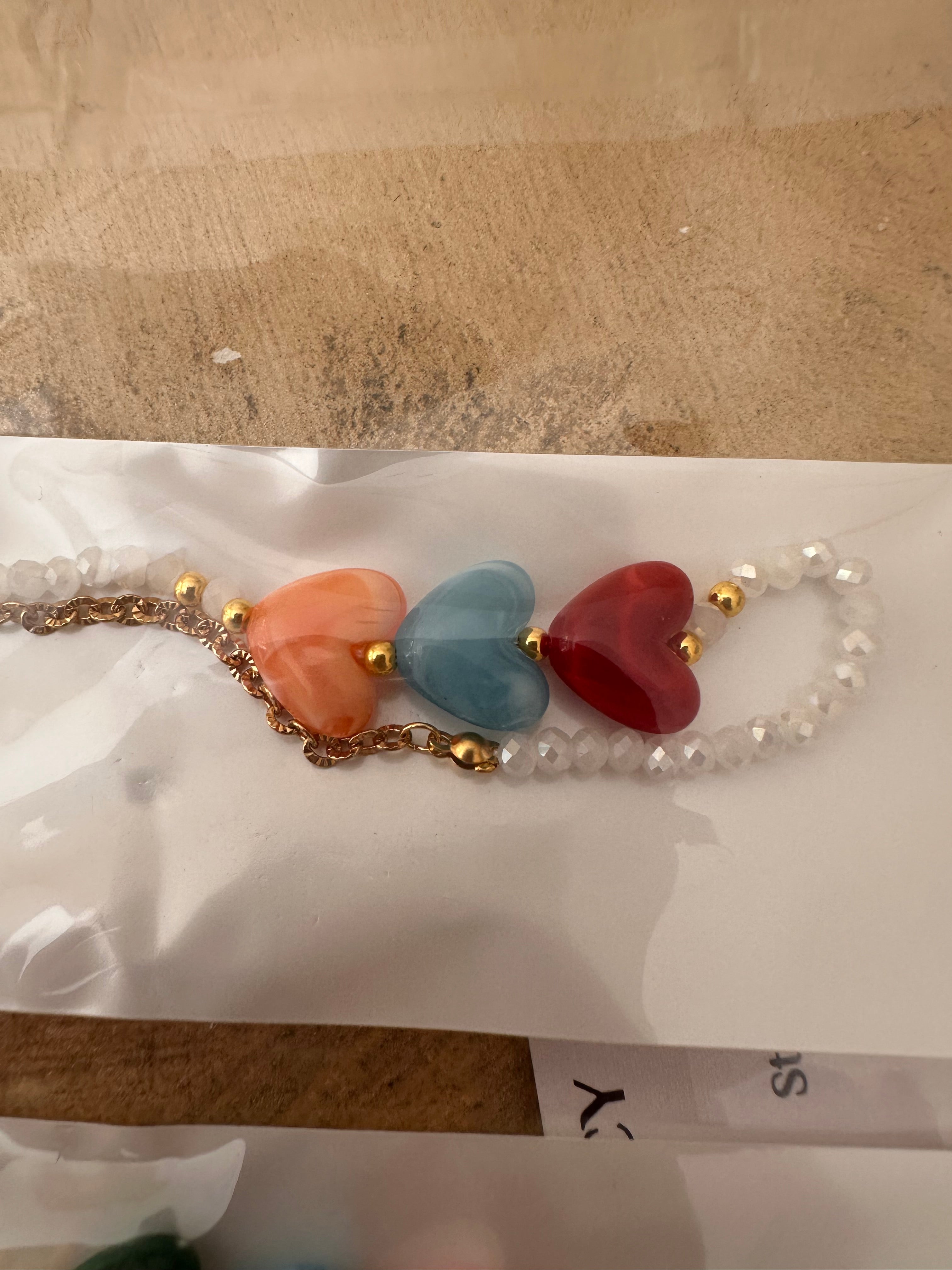 Collana tre cuori