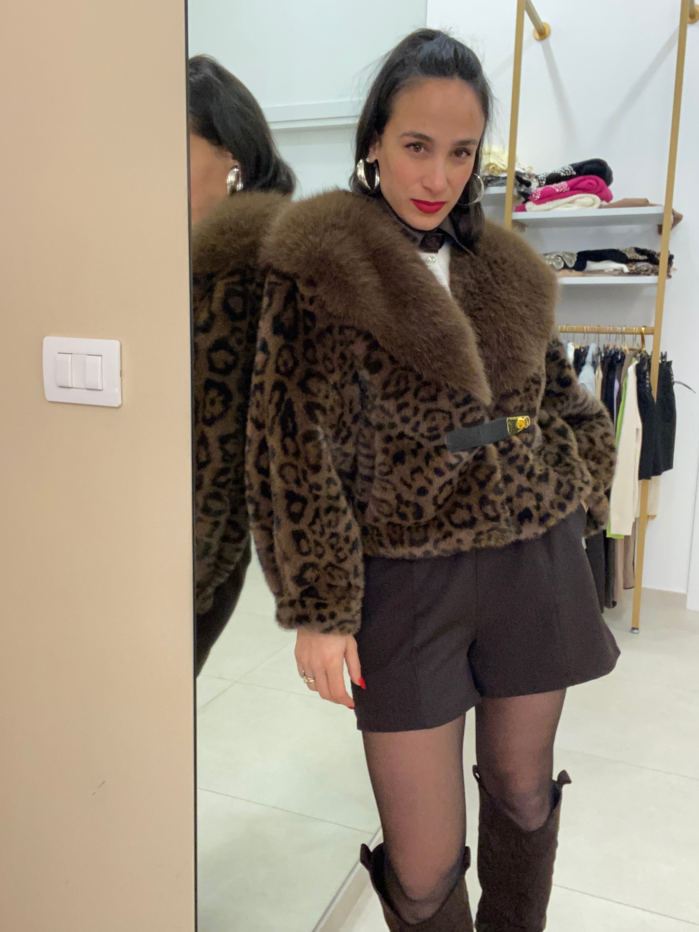 EcoPelliccia animalier ROSA