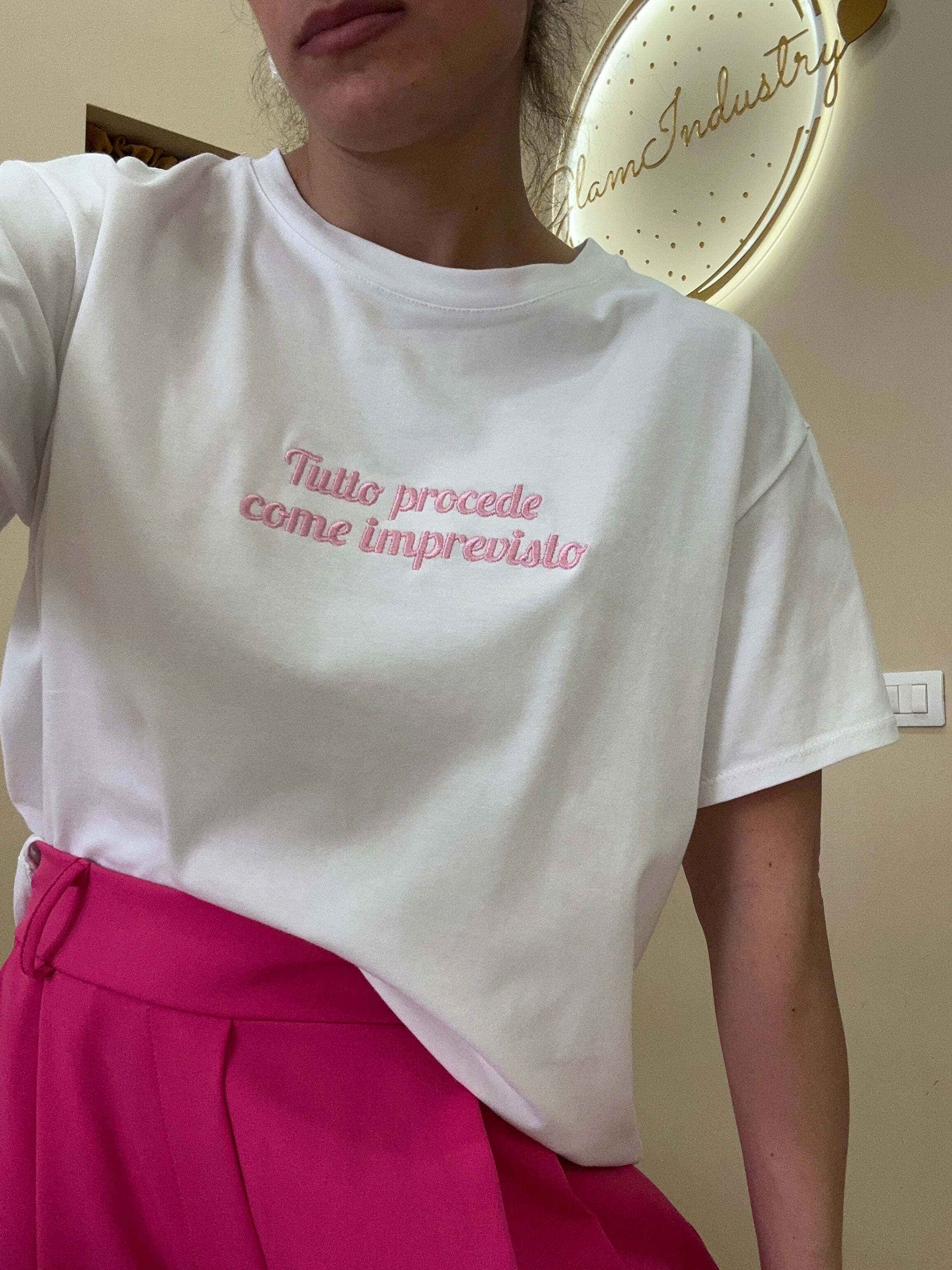 T-Shirt IMPREVISTO ROSA