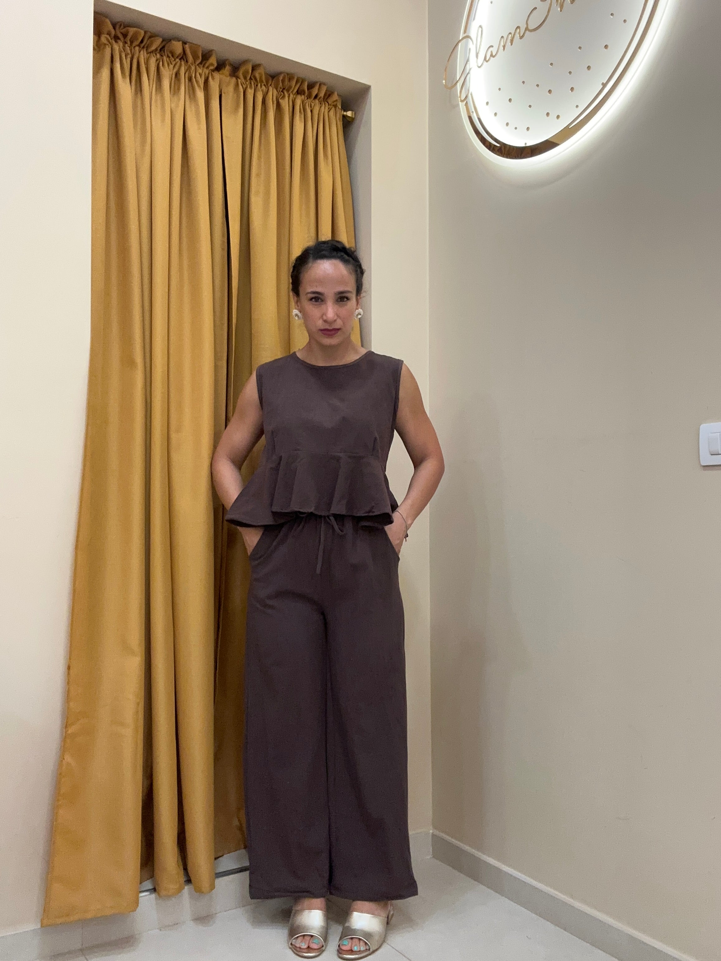 Coordinato 65% lino 35% cotone