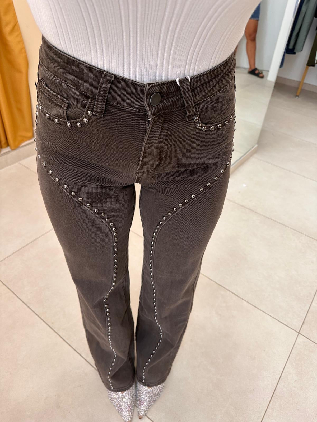Denim country borchie