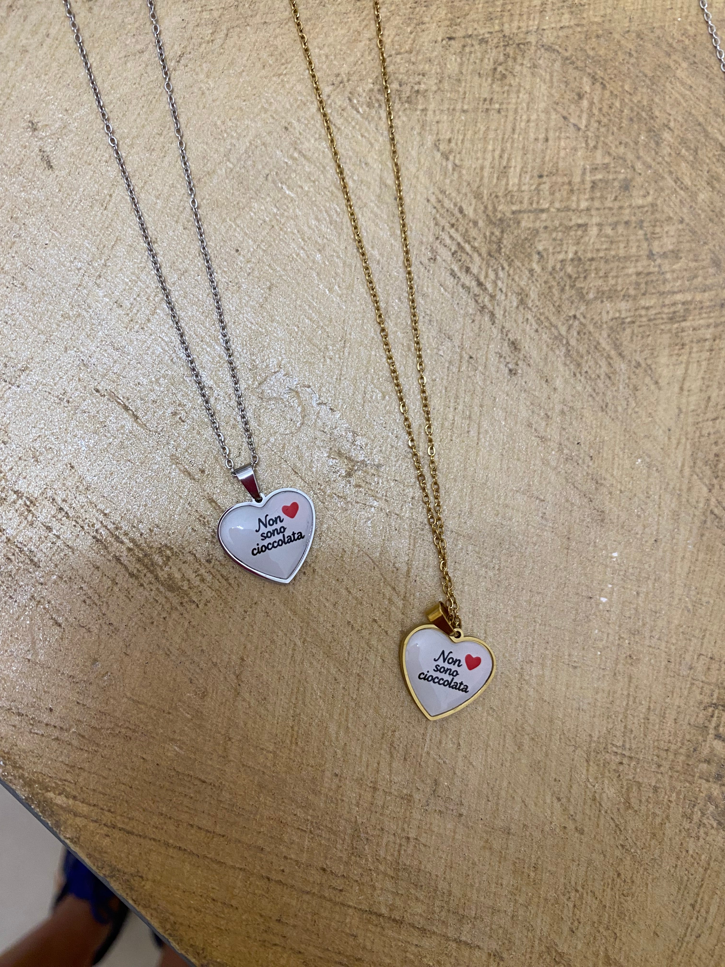 Collana cioccolata