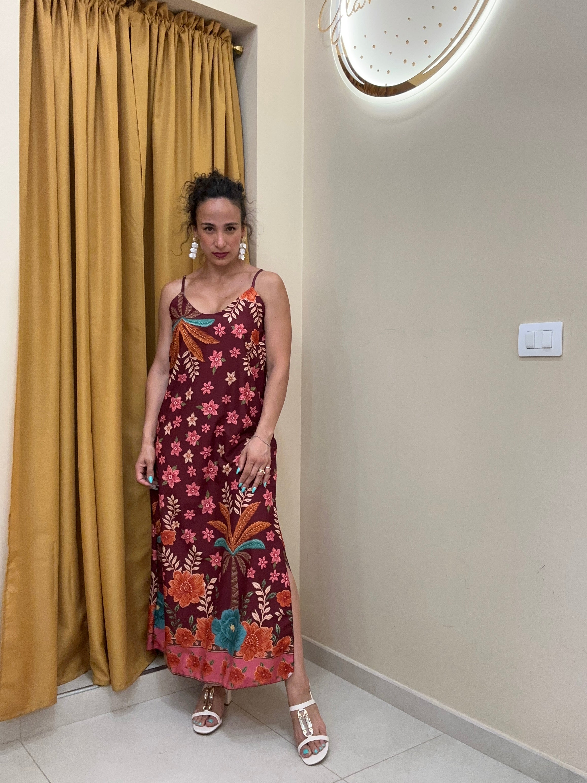 Abito fiori semplici