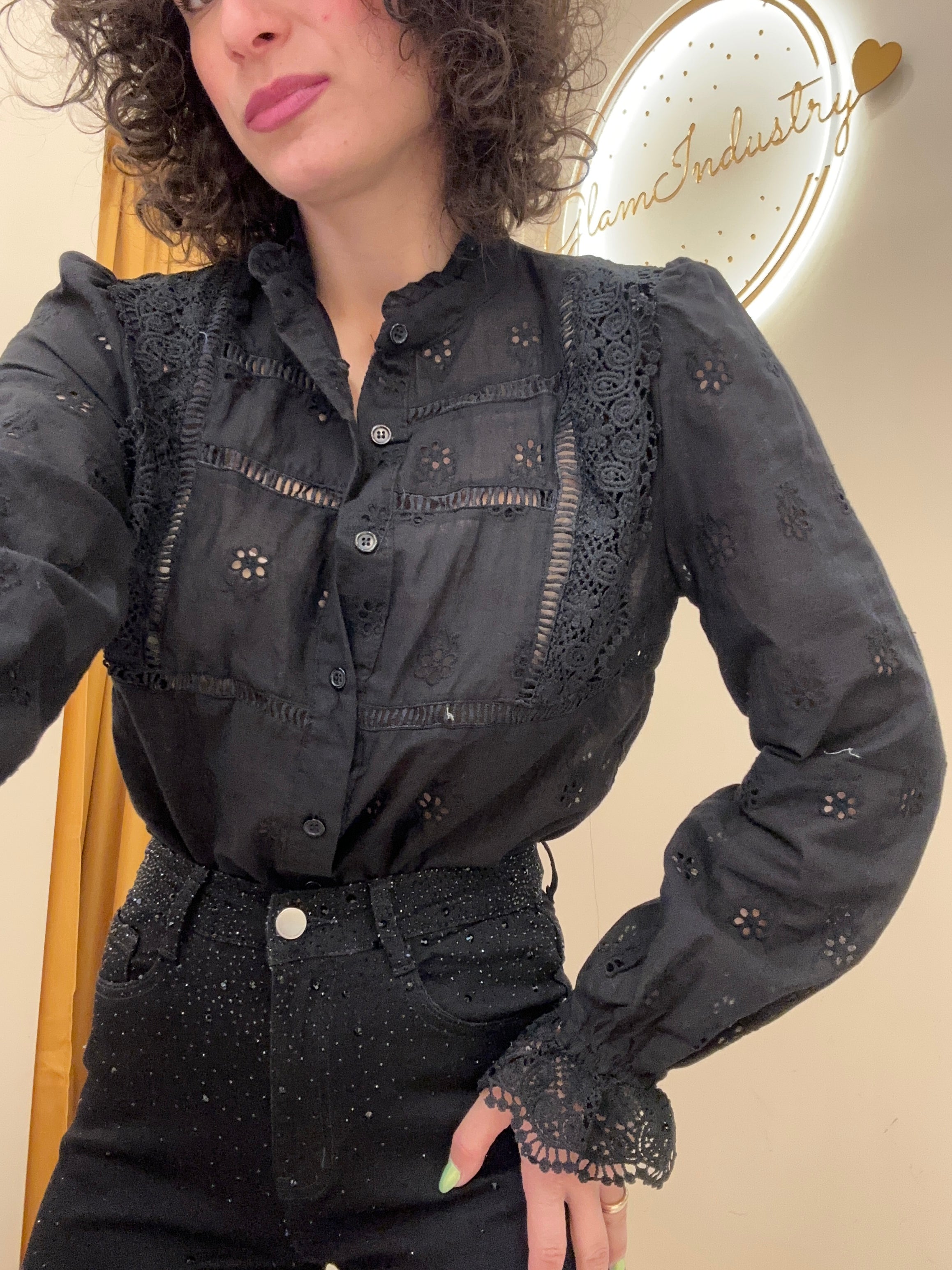 Camicia Macramè
