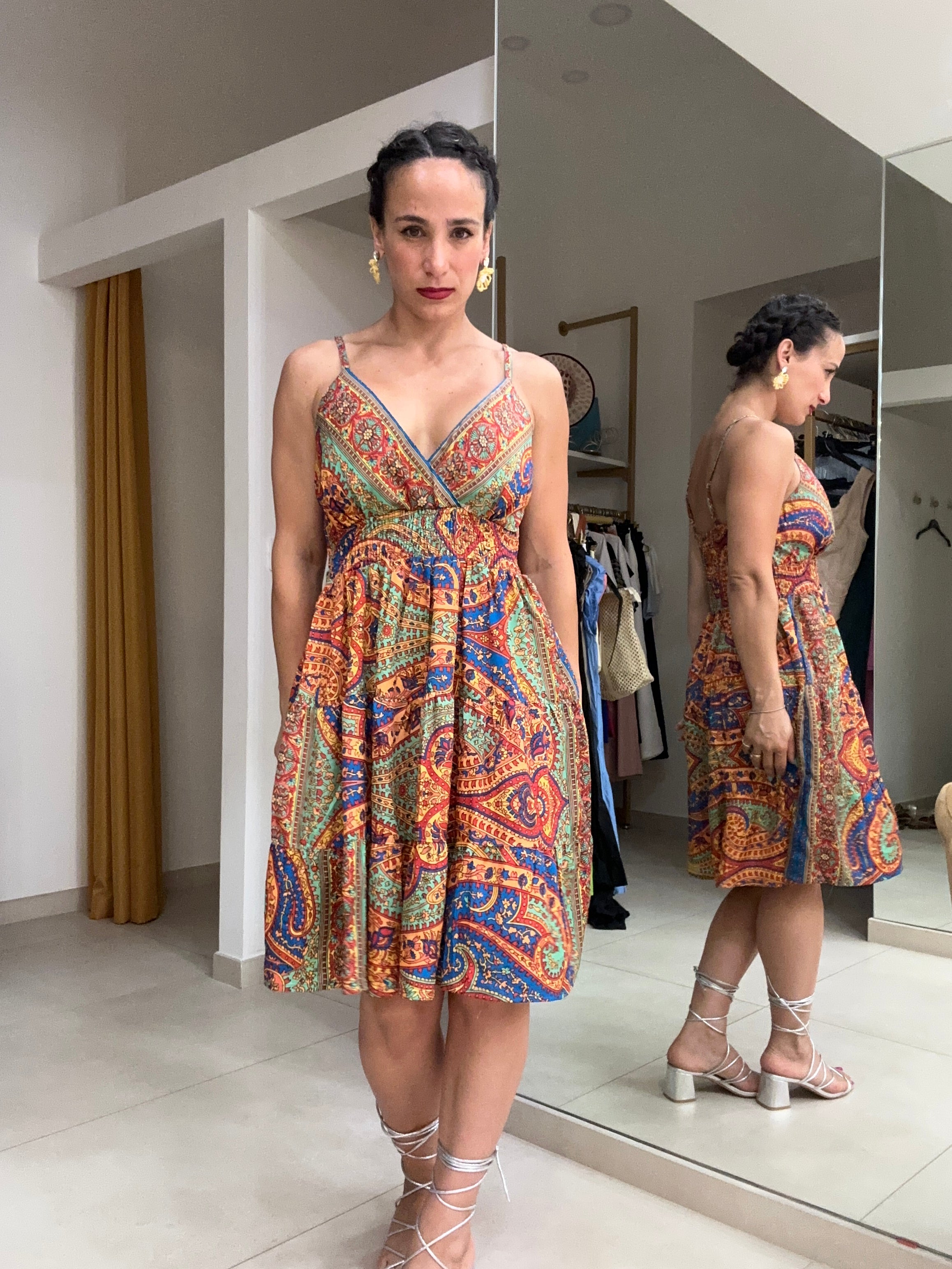 Abito India corto 1