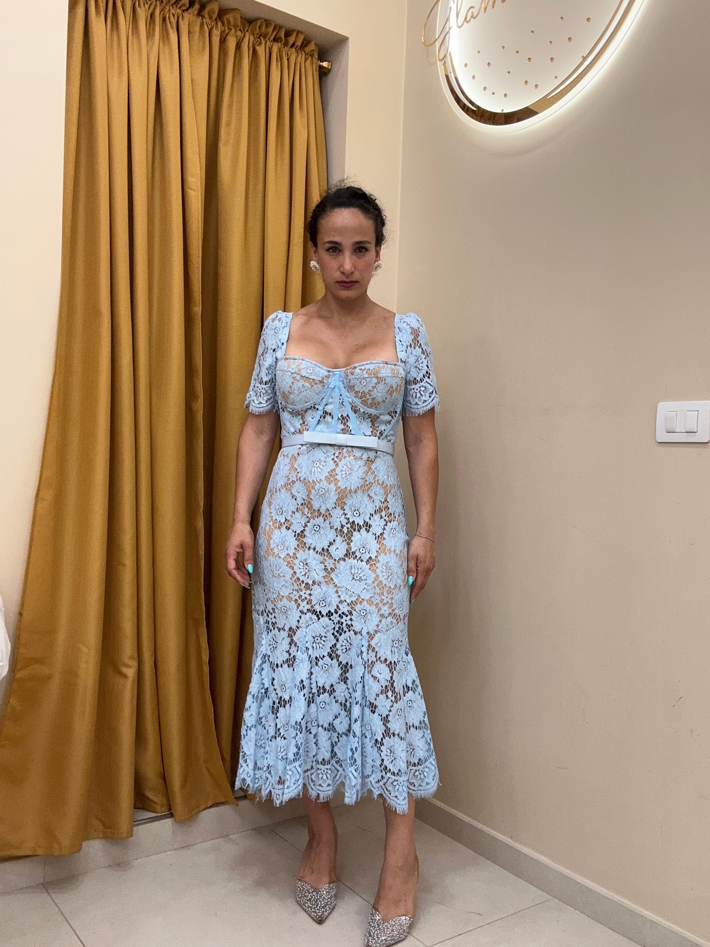 Abito diva CELESTE