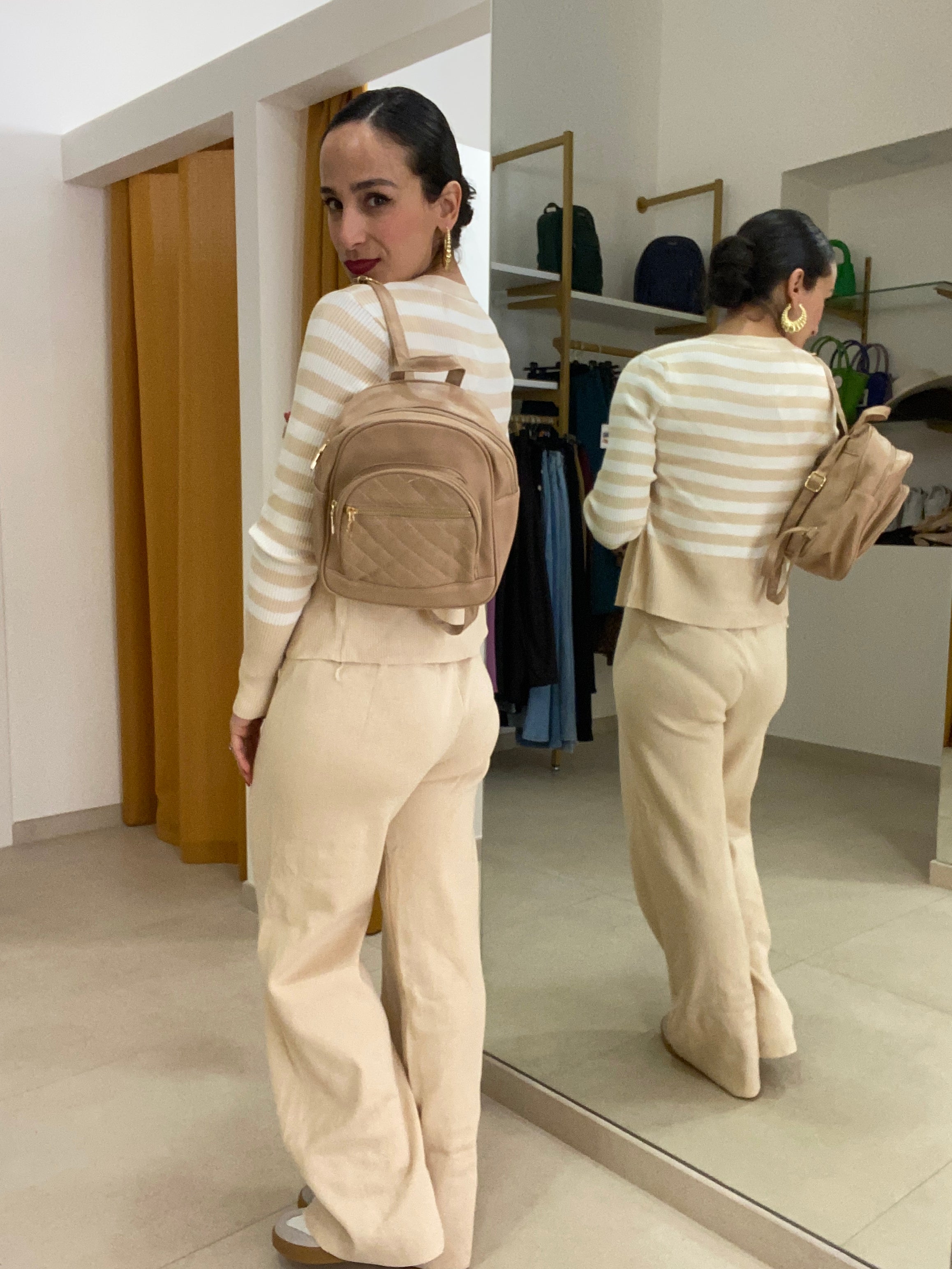 Coordinato tre pezzi in filo