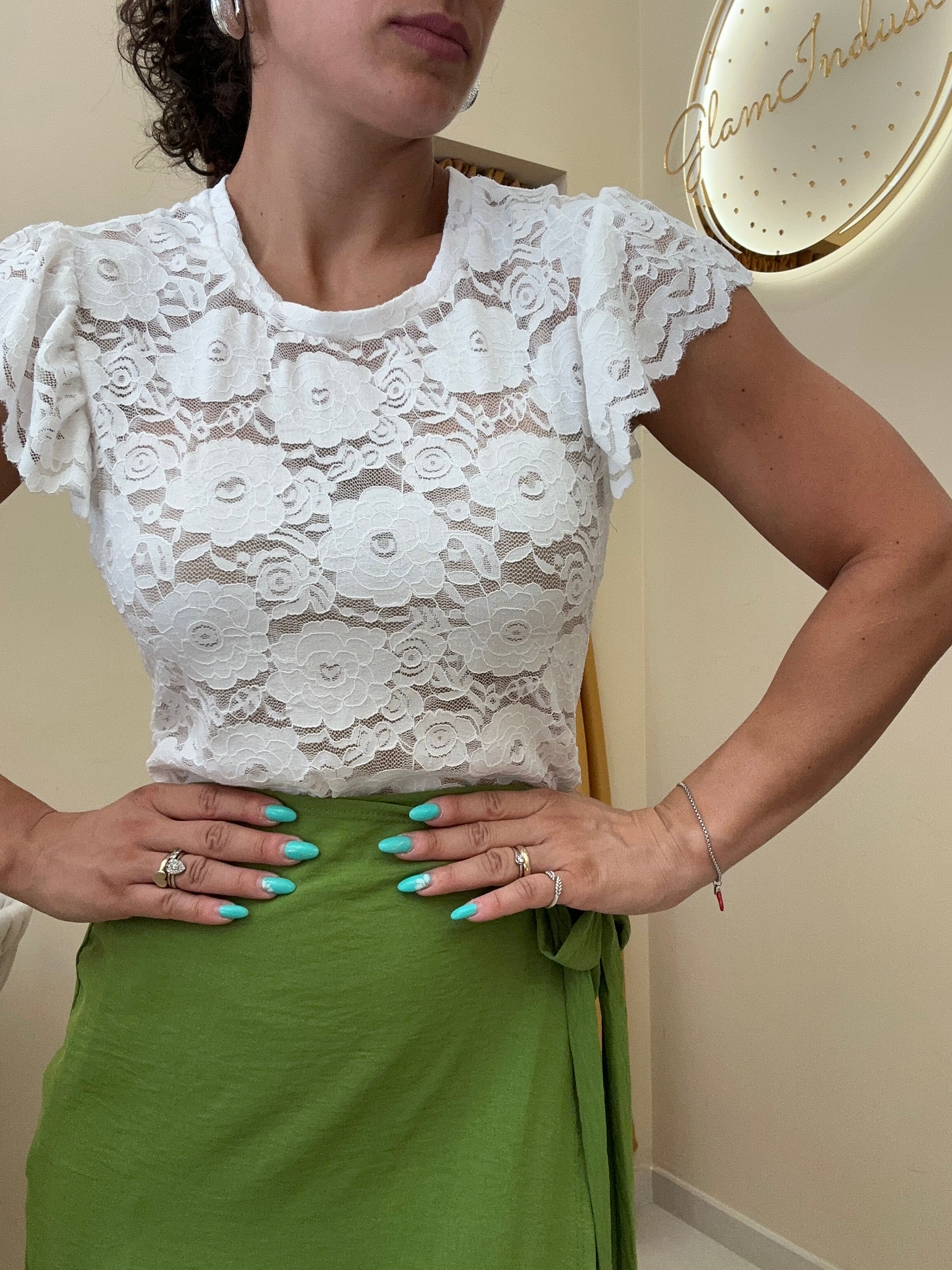Blusa merletto