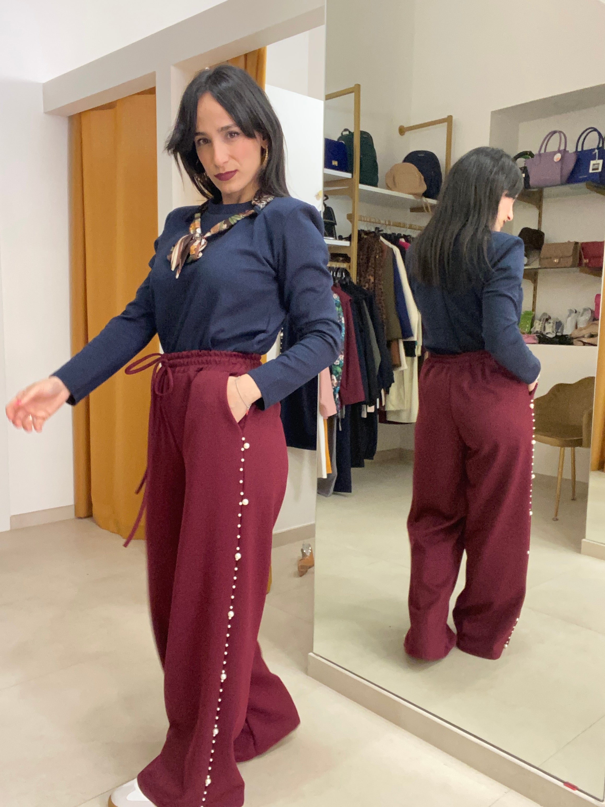 Pantalone perline