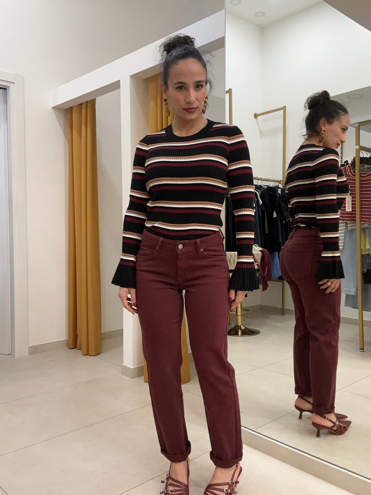 Maglia costine Campanella