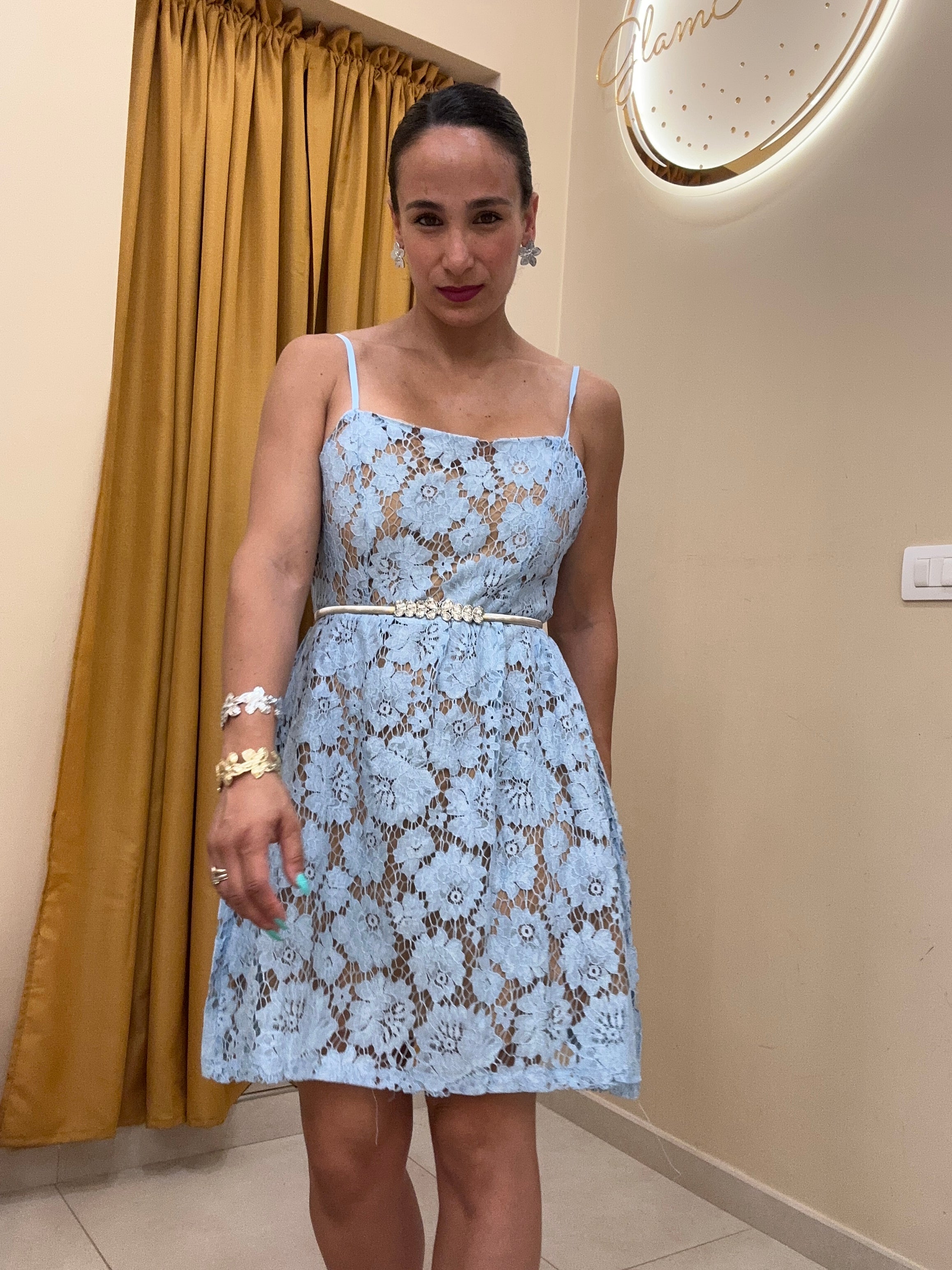 Abito chiara CELESTE
