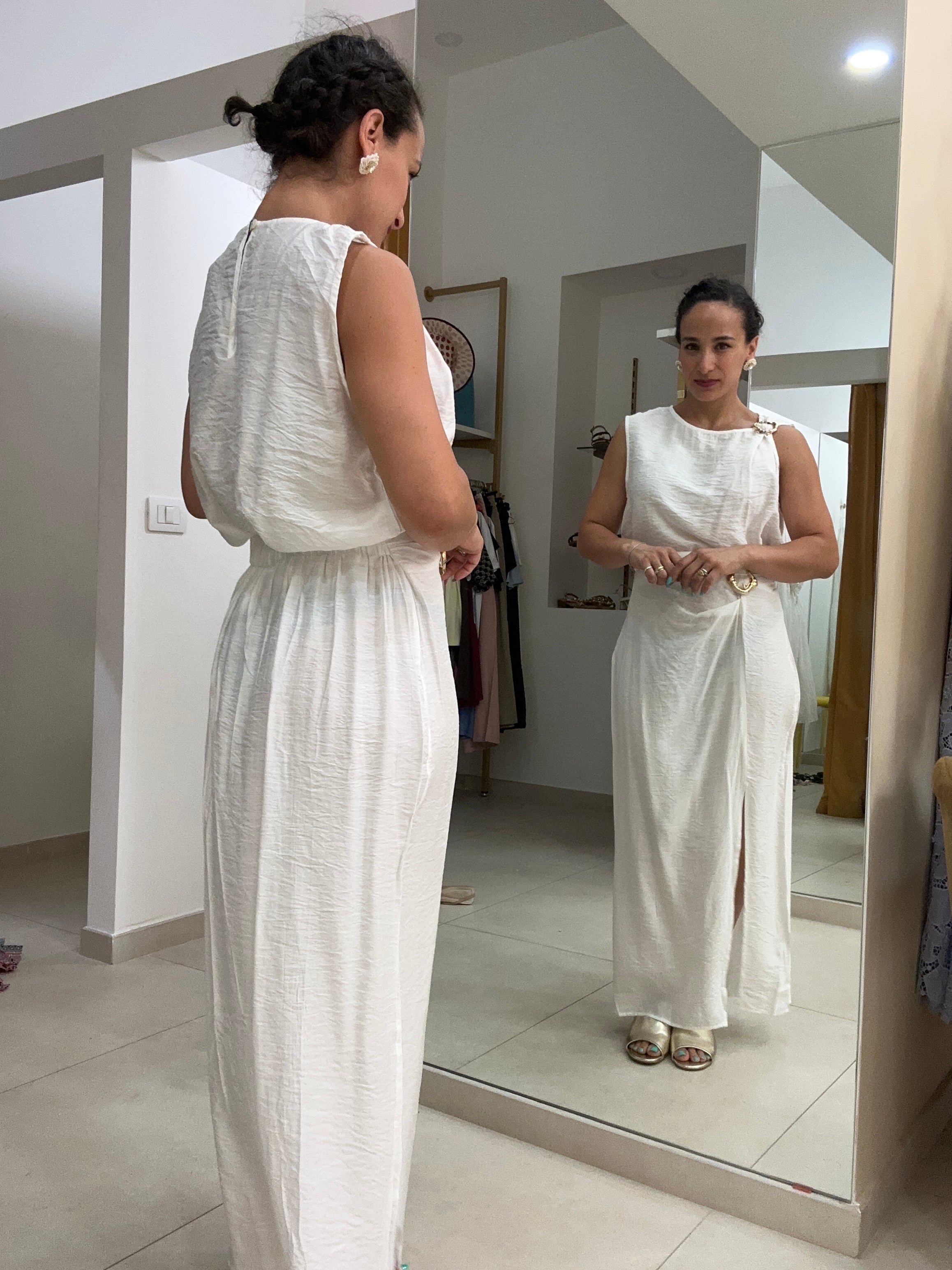 Coordinato gonna dea greca