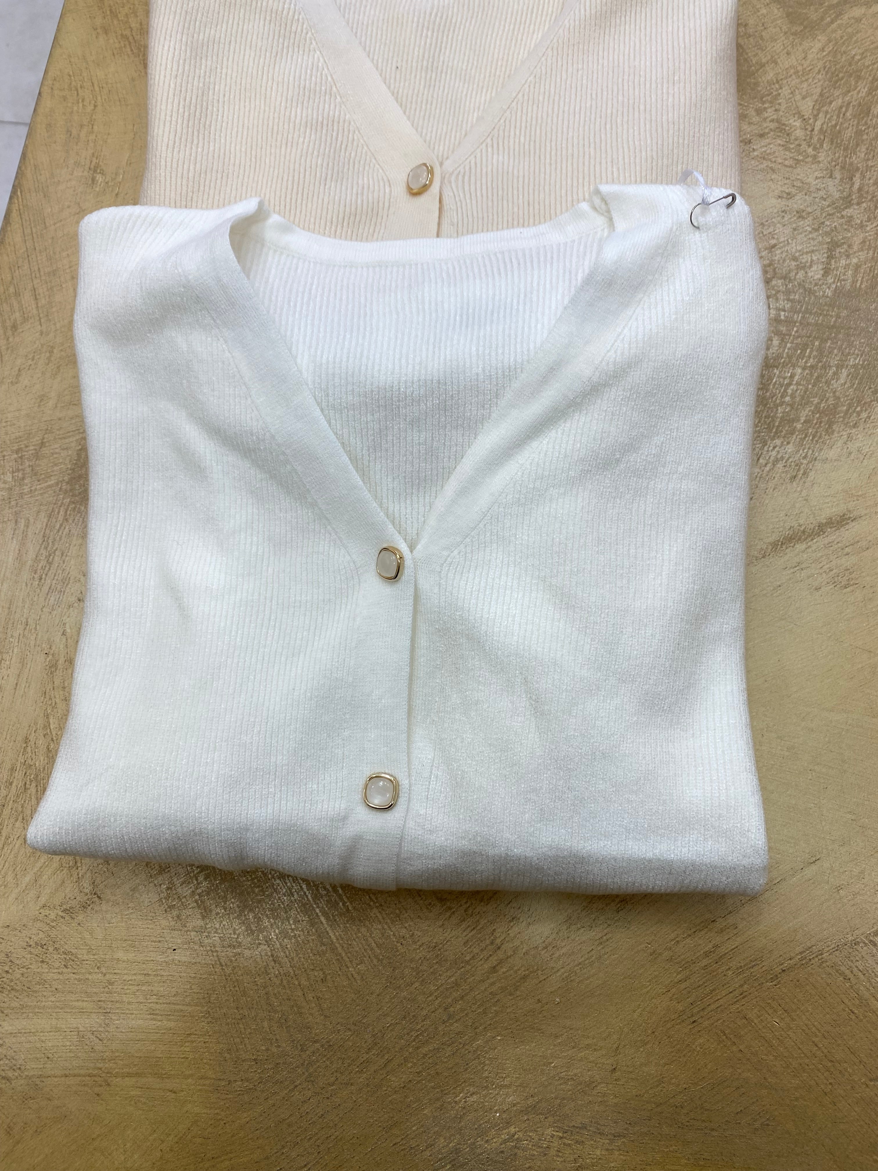 Cardigan leggero sbuffo