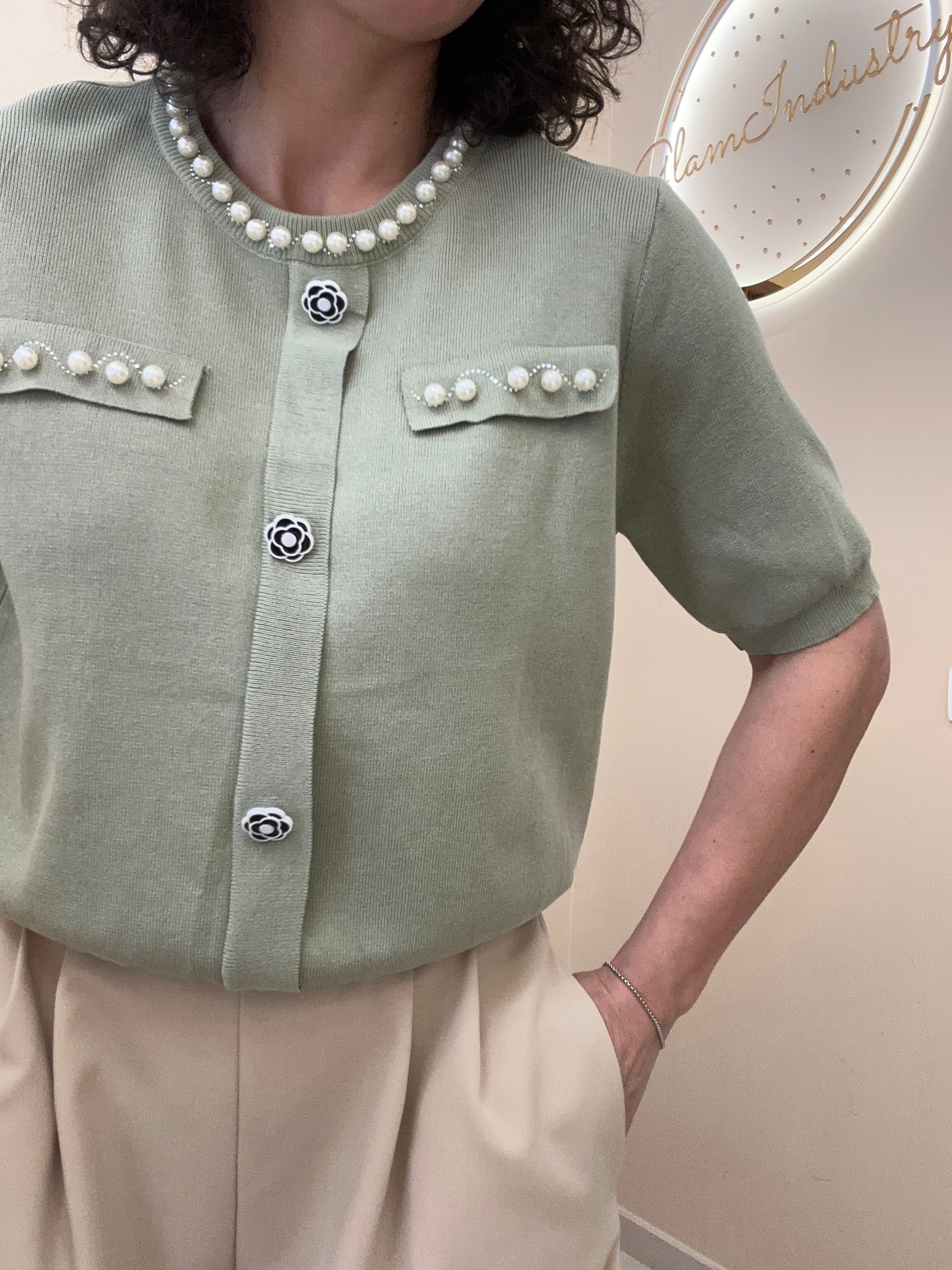 Maglia filo Coco VERDE