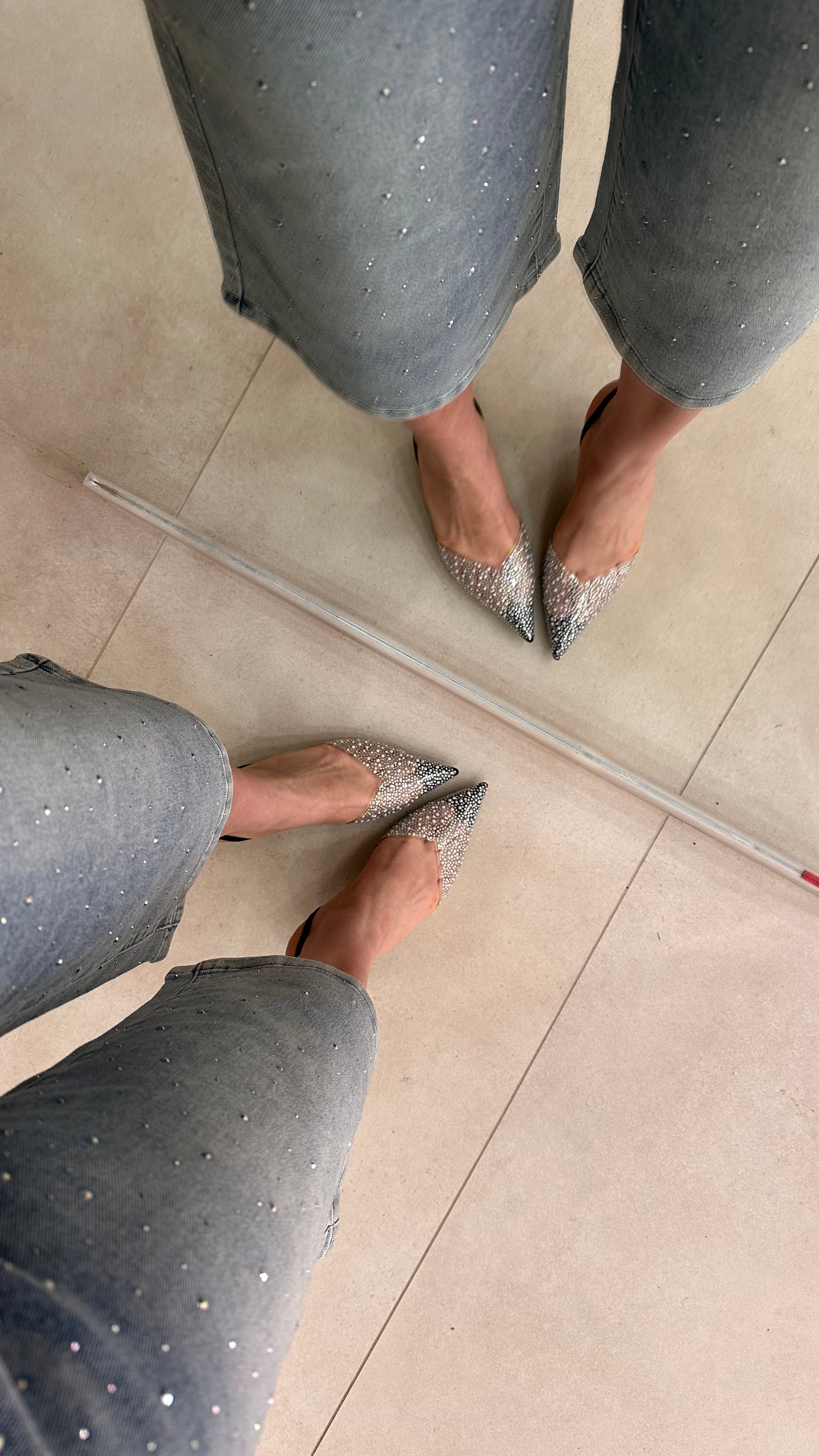 Slingback brillantini