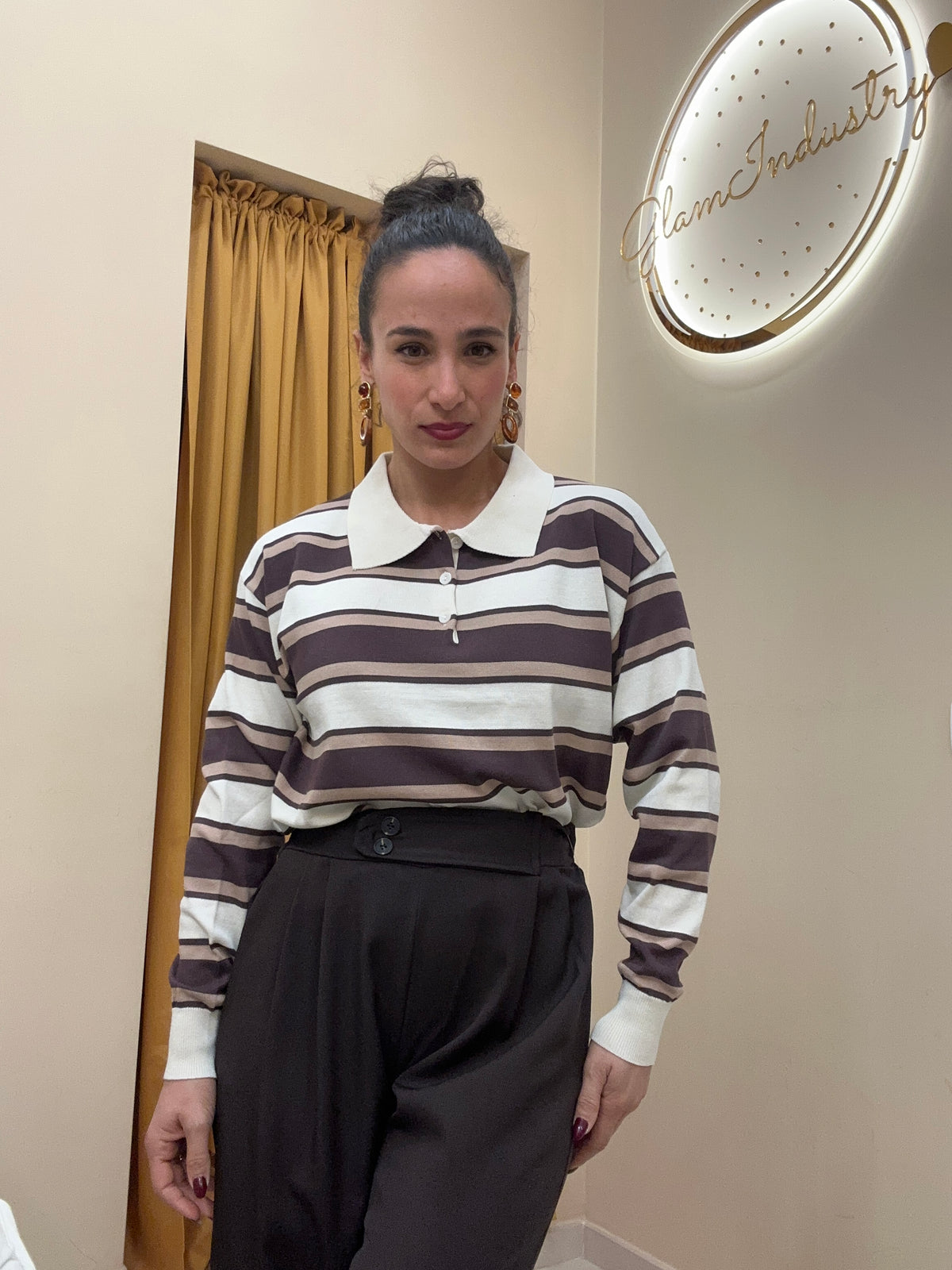 Polo uomo rigata