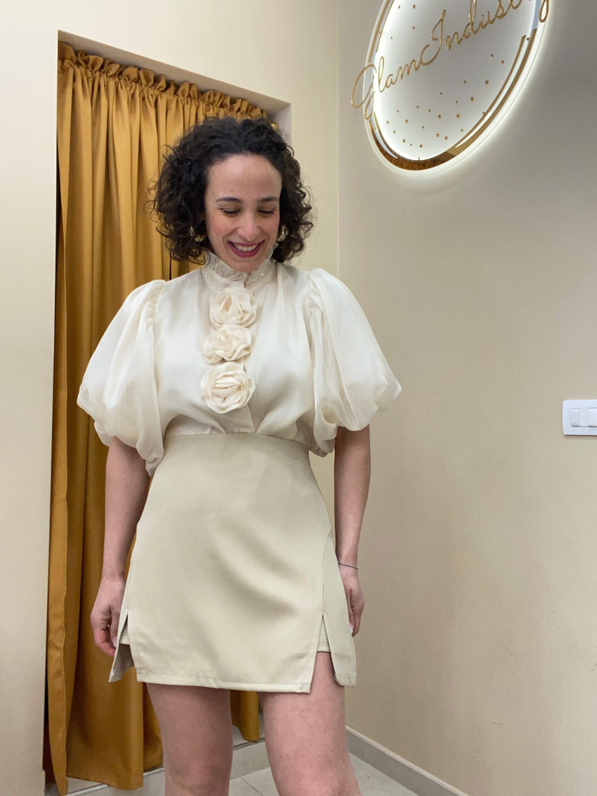 Camicia 9916 beige