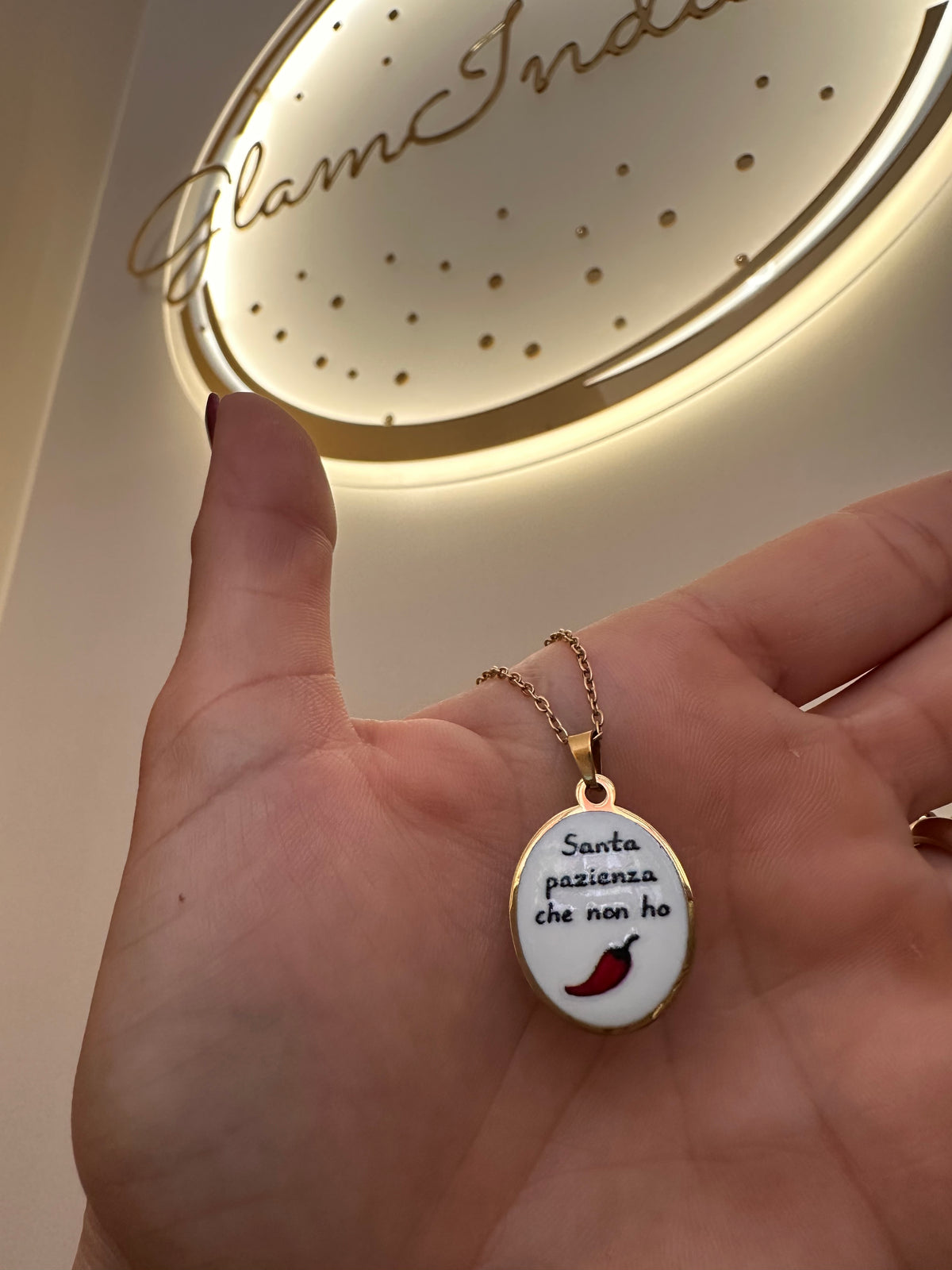 Collana santa pazienza