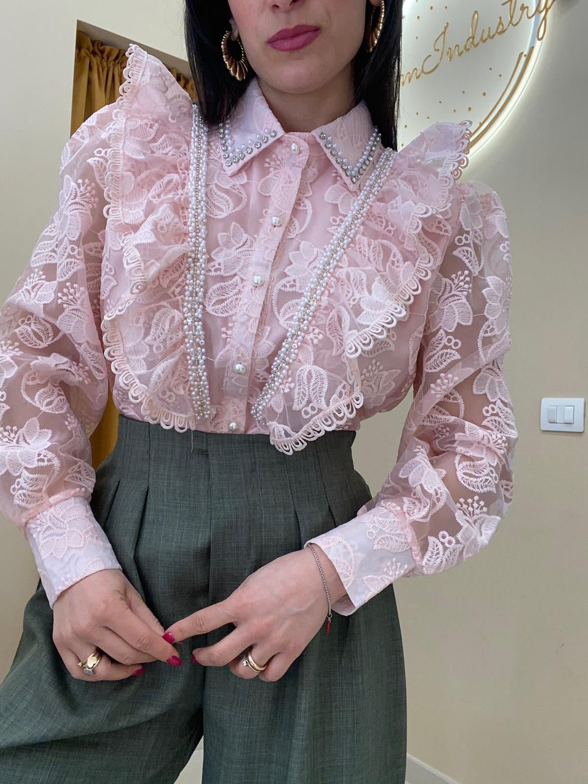 Camicia Andrea pink