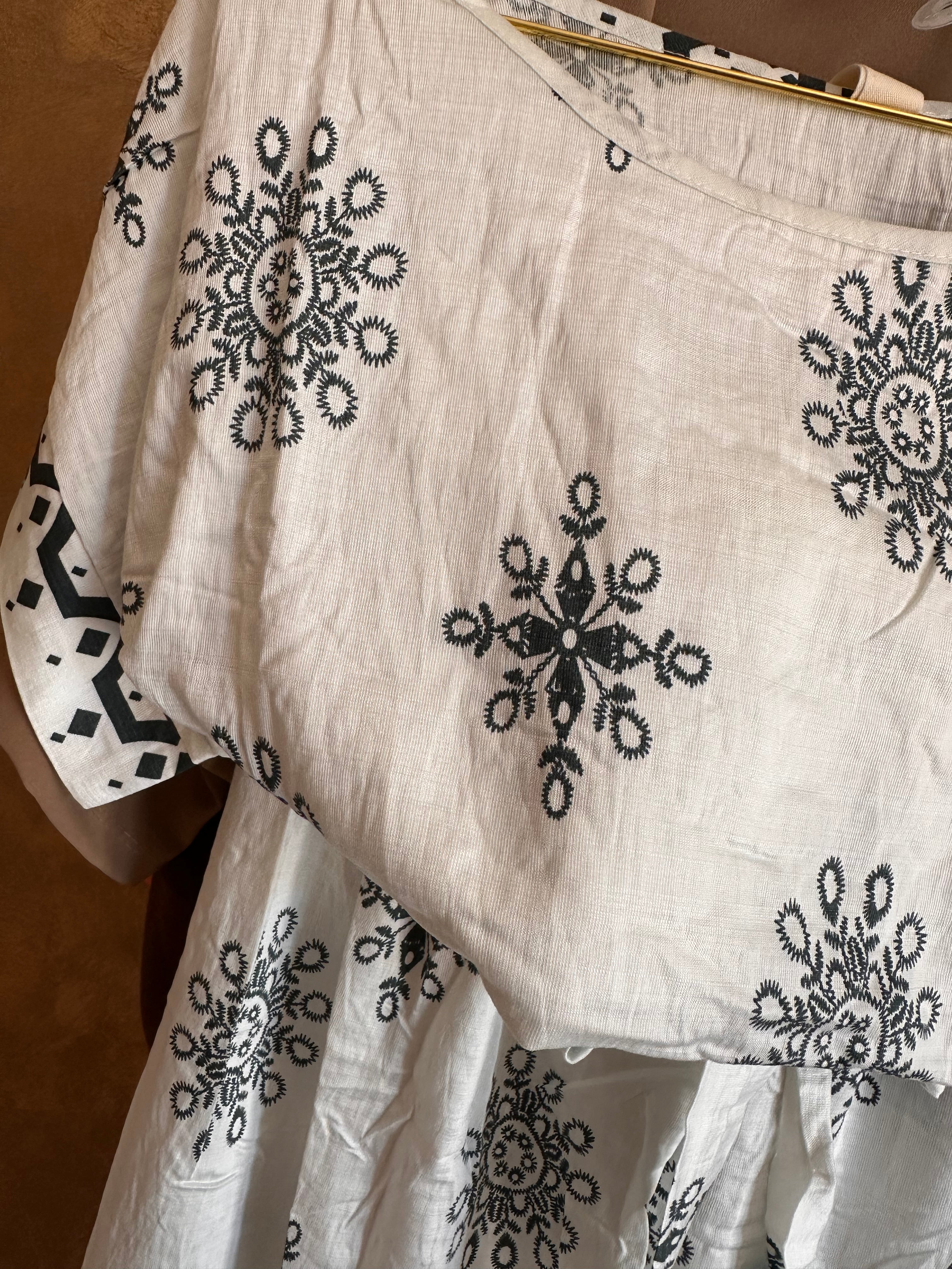 Coordinato con pantalone fiocco