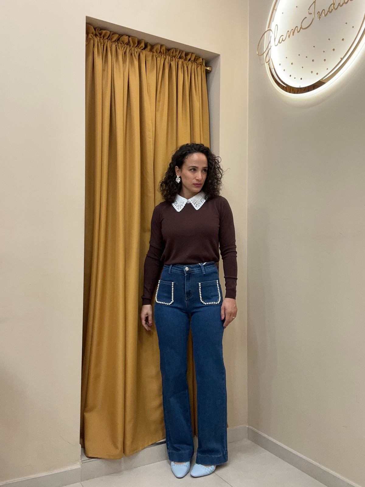 Denim perline