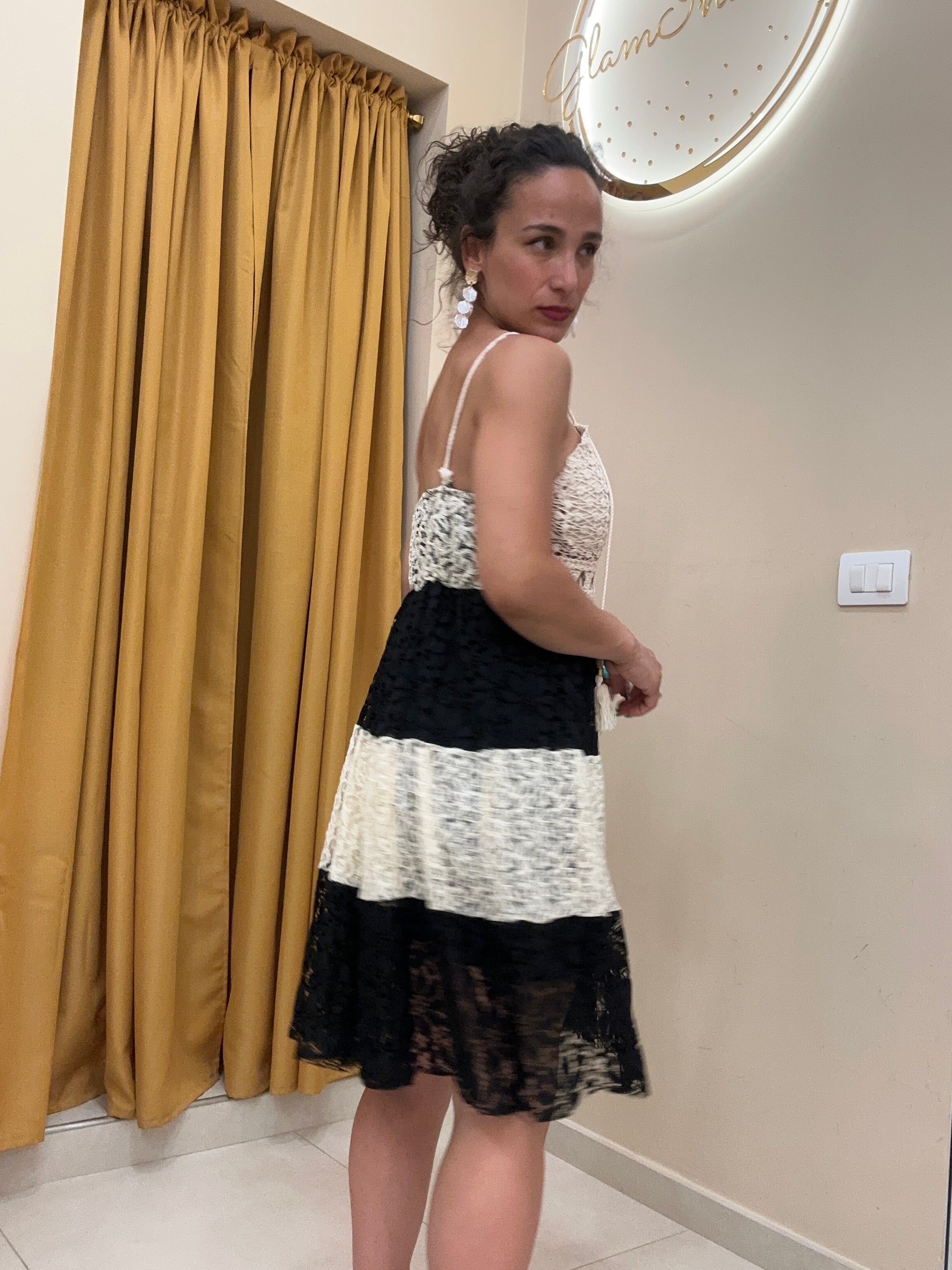 Abito merletto moda mare