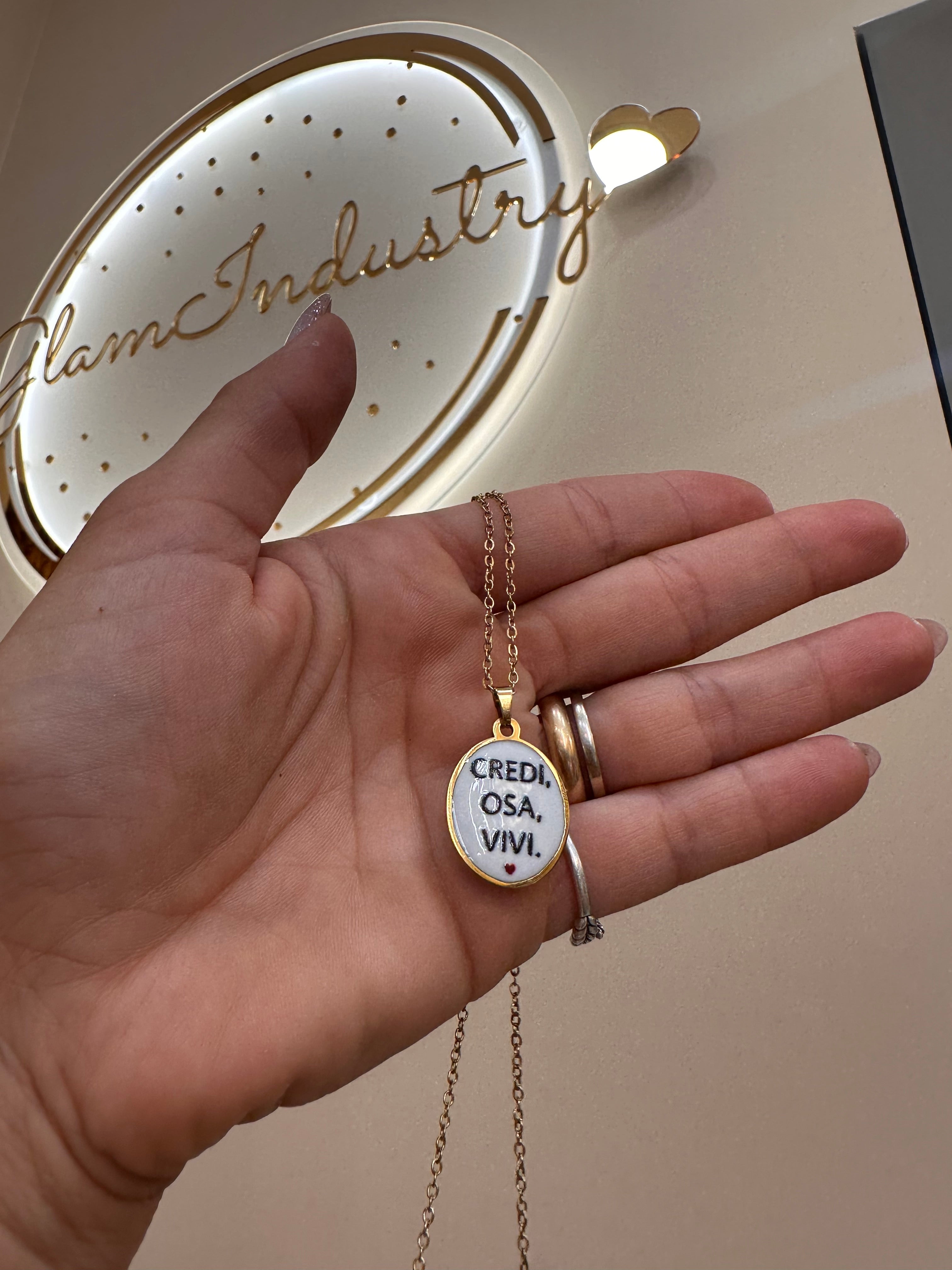 Collana credi osa vivi