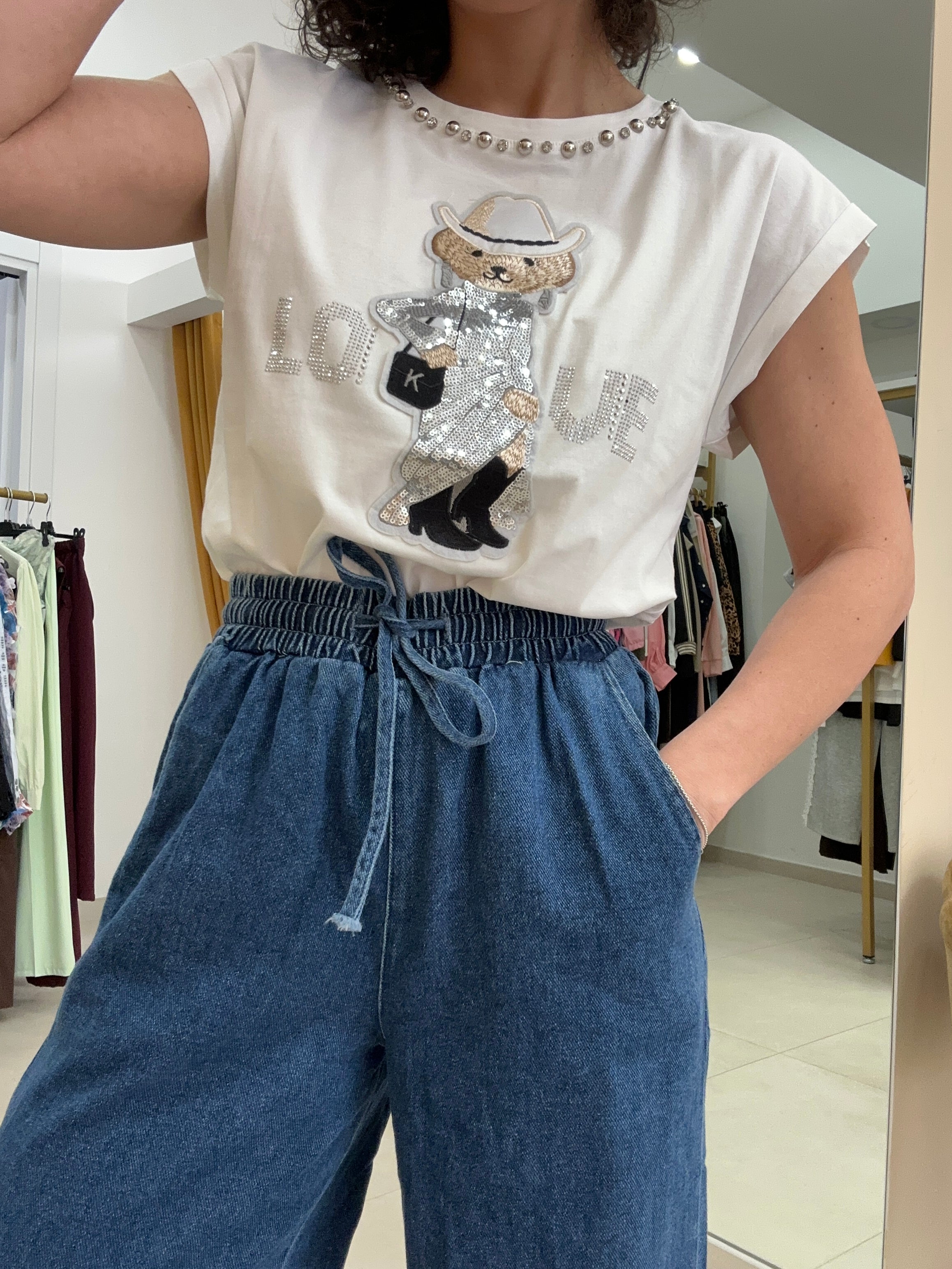 Jeans mod tuta