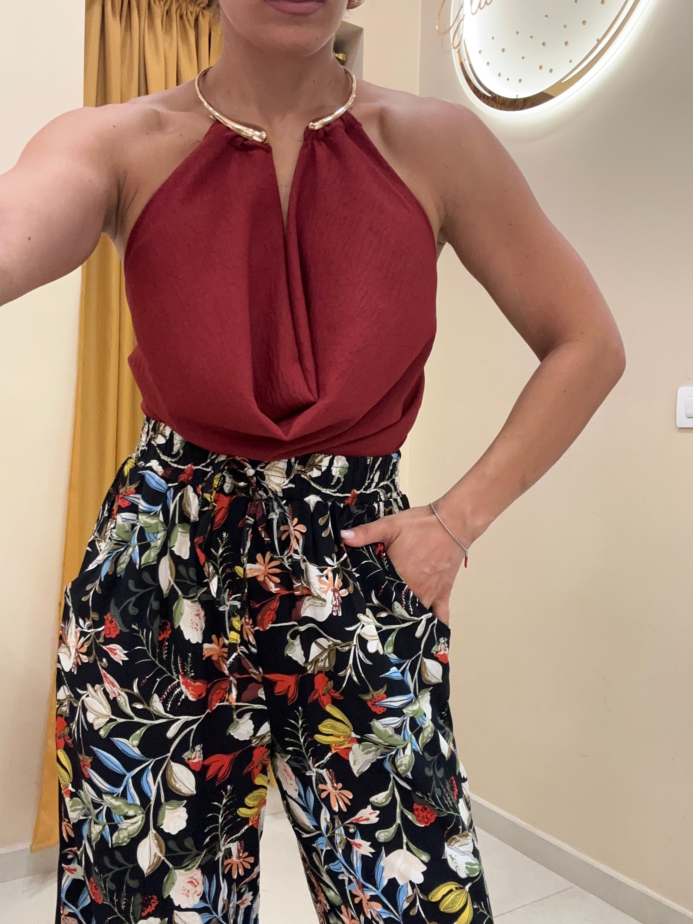 Blusa collana