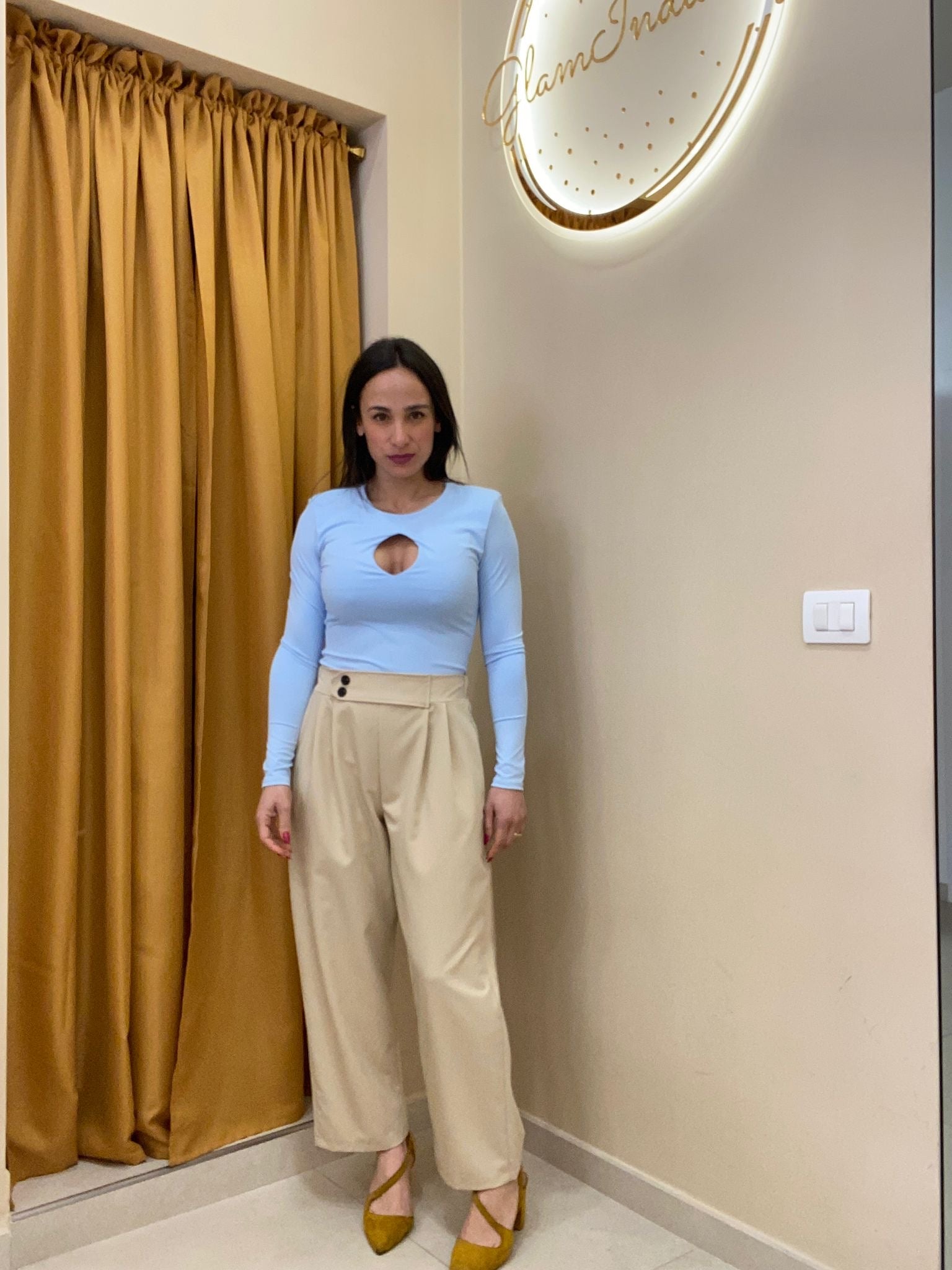 Pantalone doppio bottone