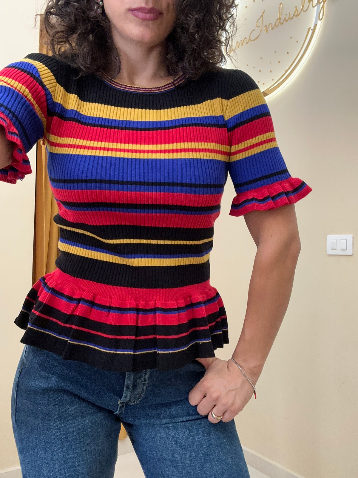 Maglia filo particolare