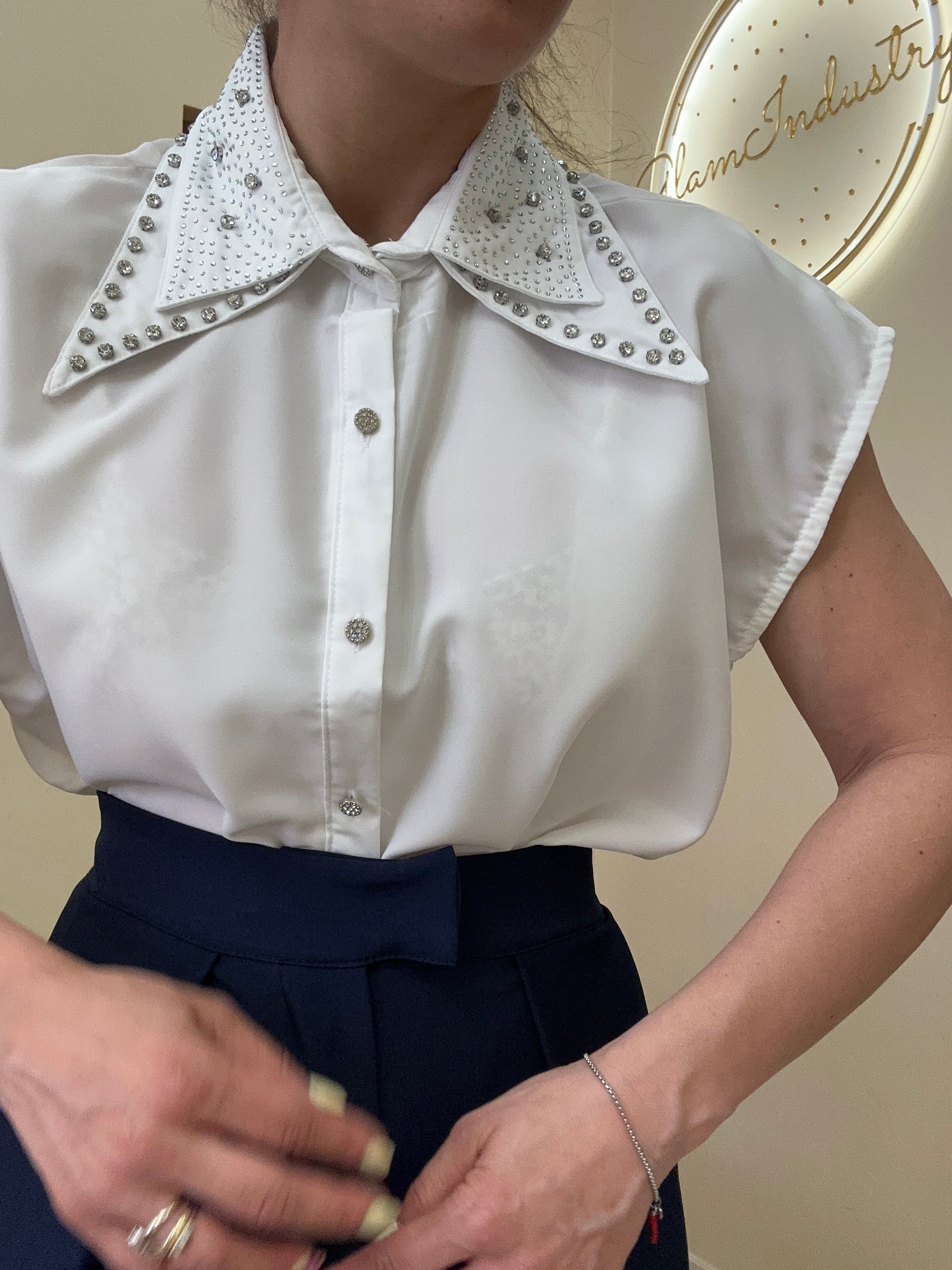 Camicia doppio colletto