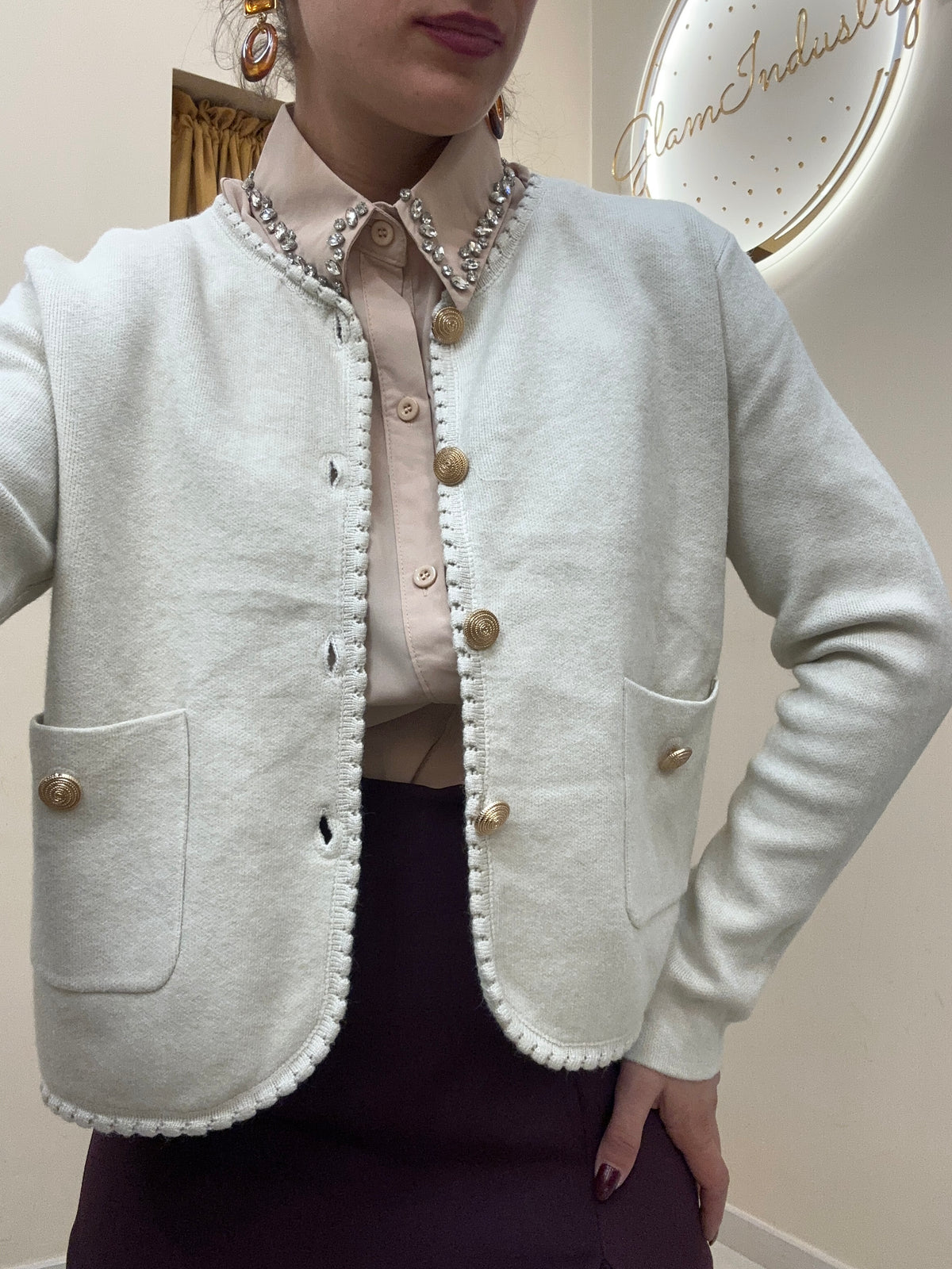 Giacca in maglia