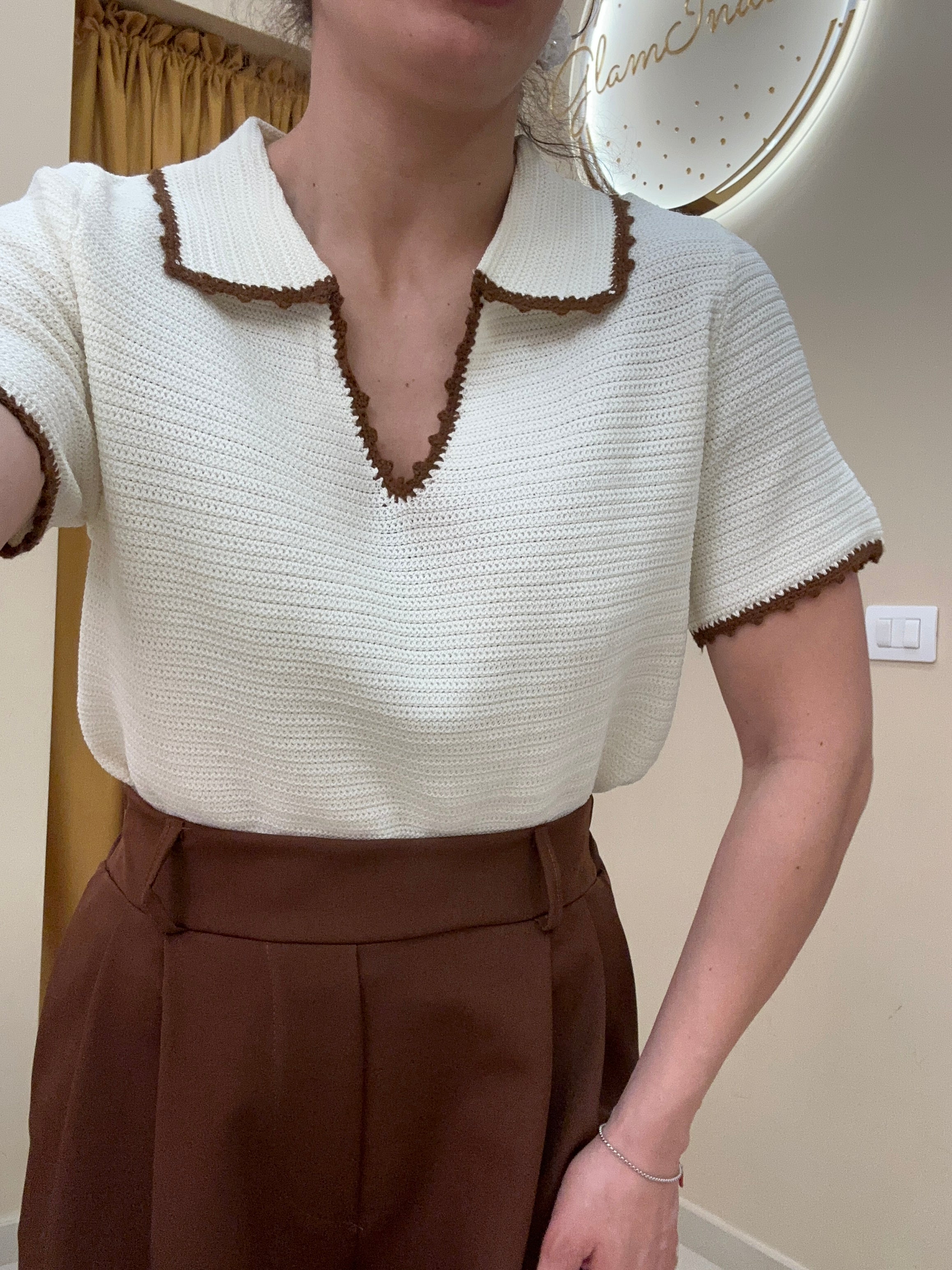 Polo filo ALBA BIANCA