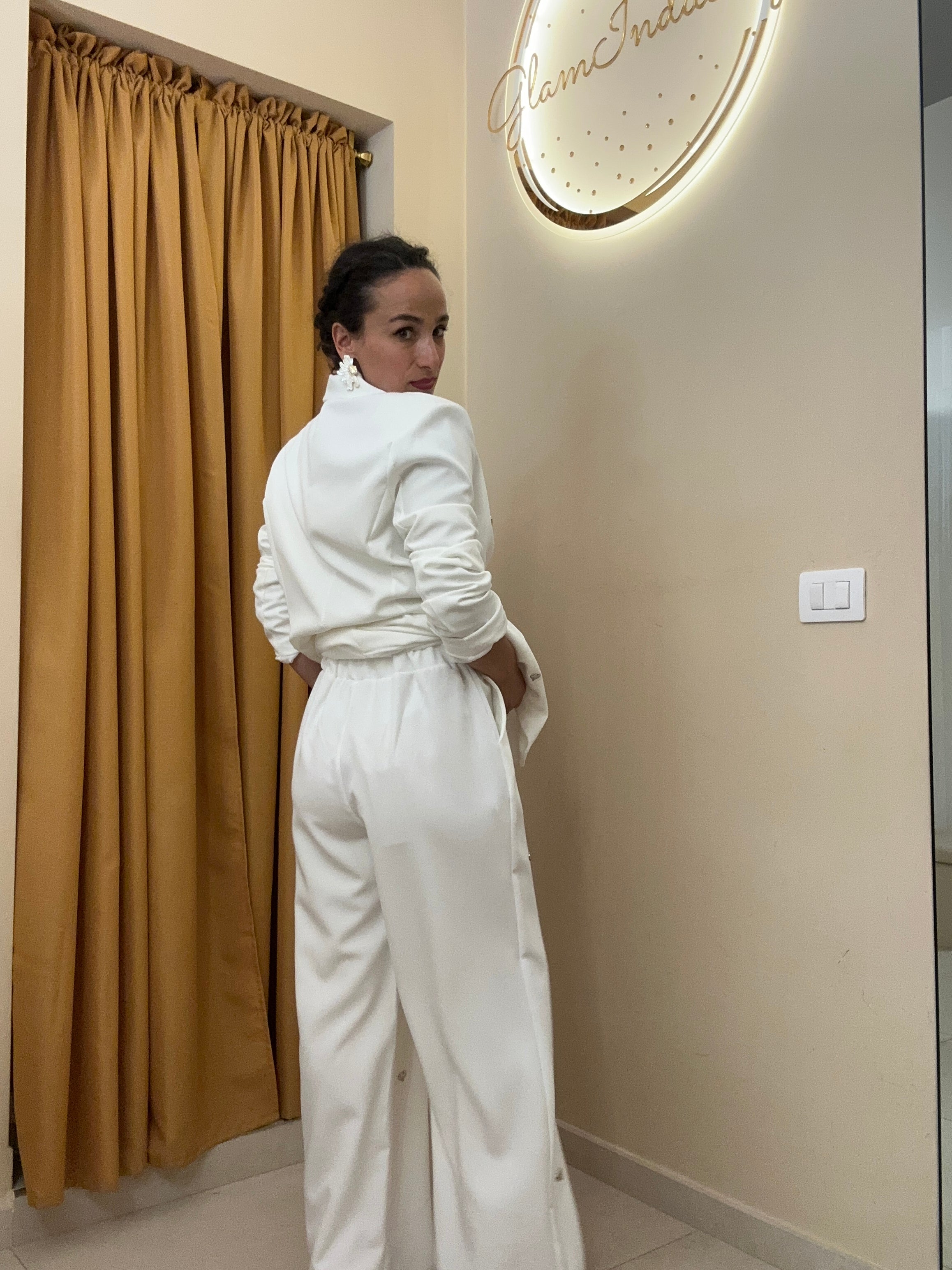 Tailleur cuori BIANCO