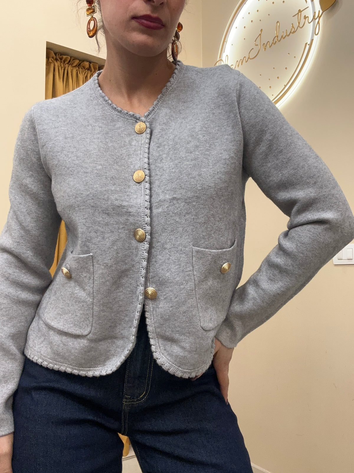 Giacca in maglia