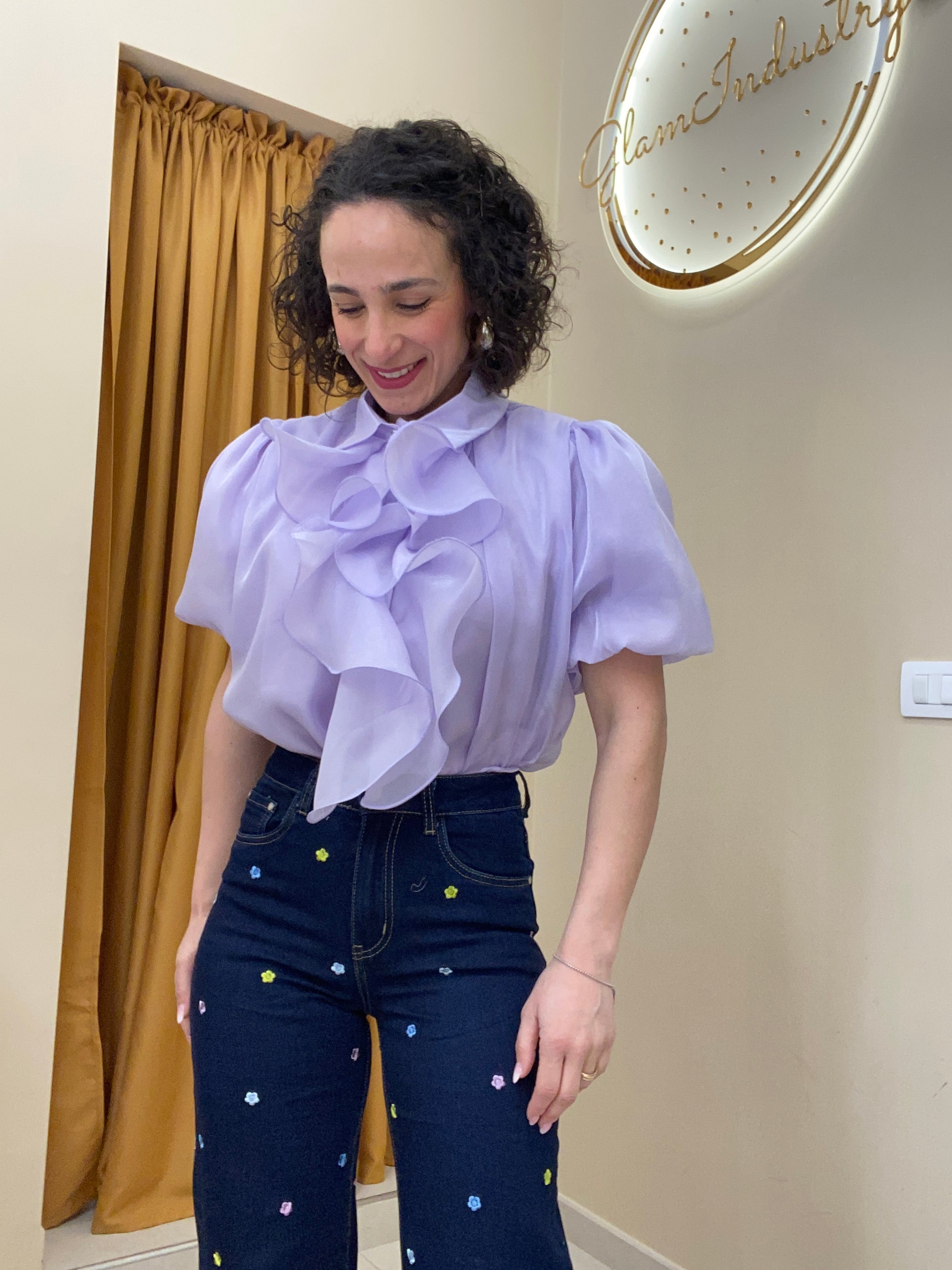 Camicia 9913 lilla