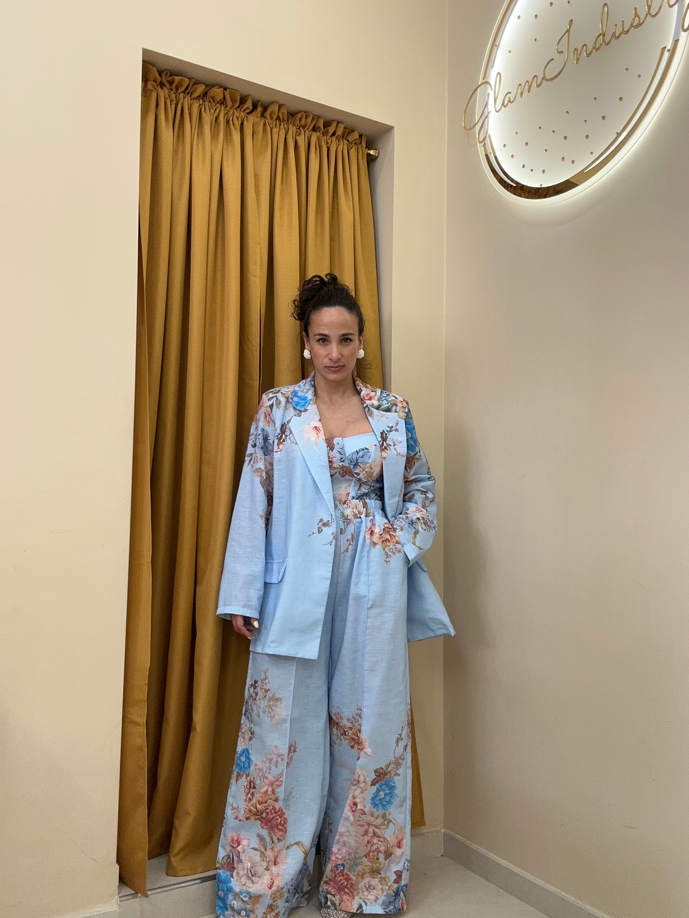 Giacca vetrina CELESTE
