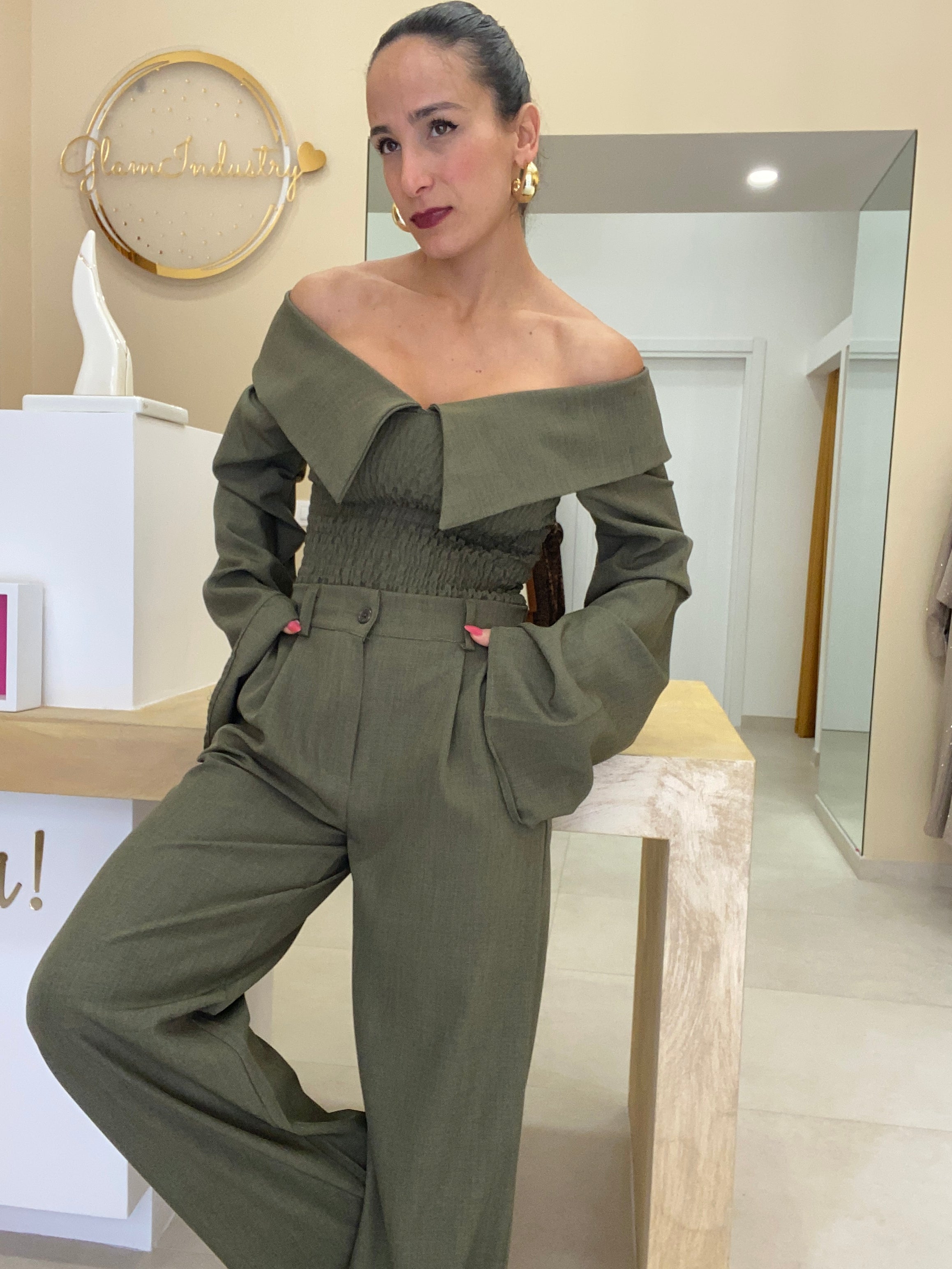 Coordinato Maxi colletto