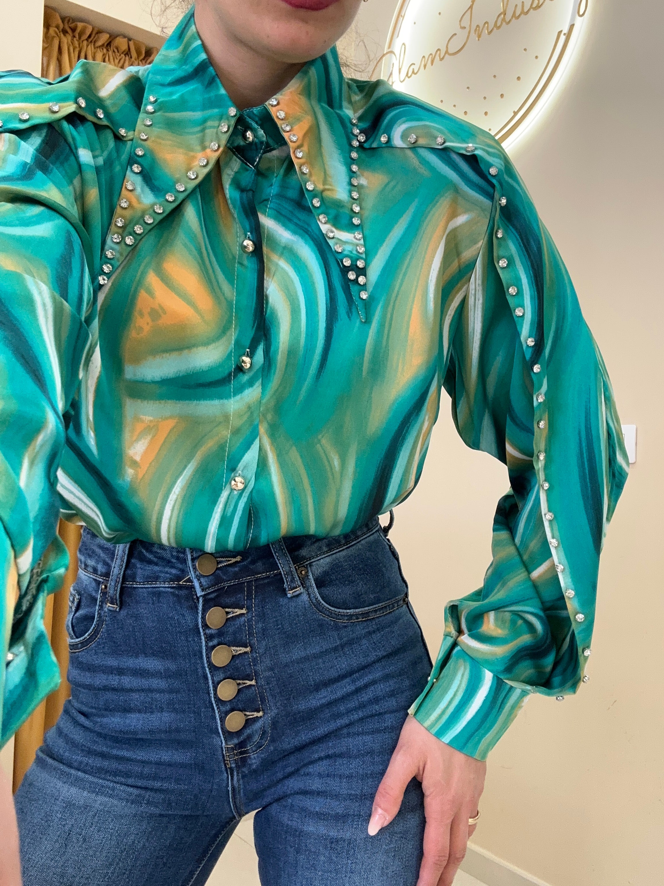 Camicia VG verde