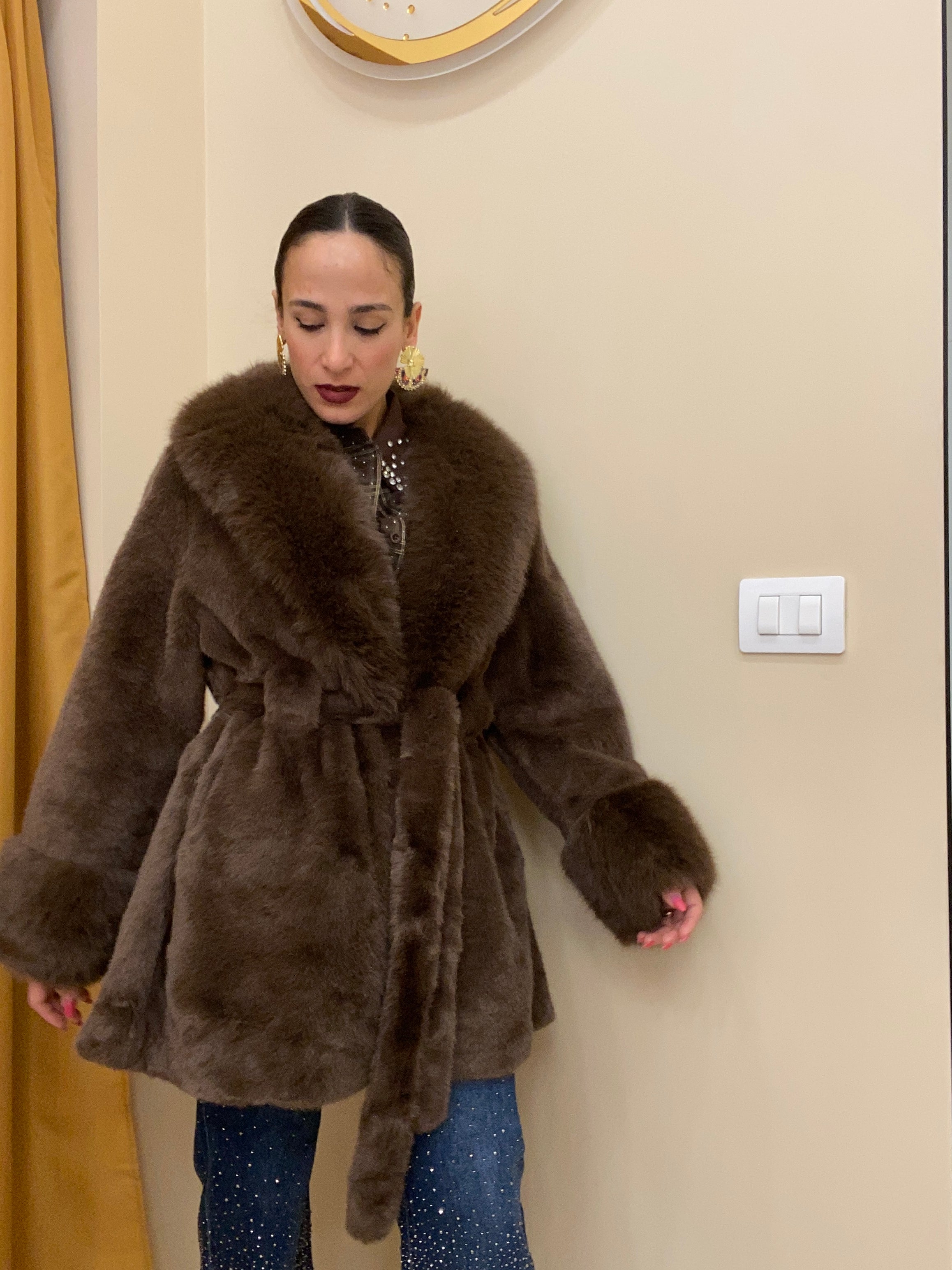 EcoPelliccia Susi MARRONE