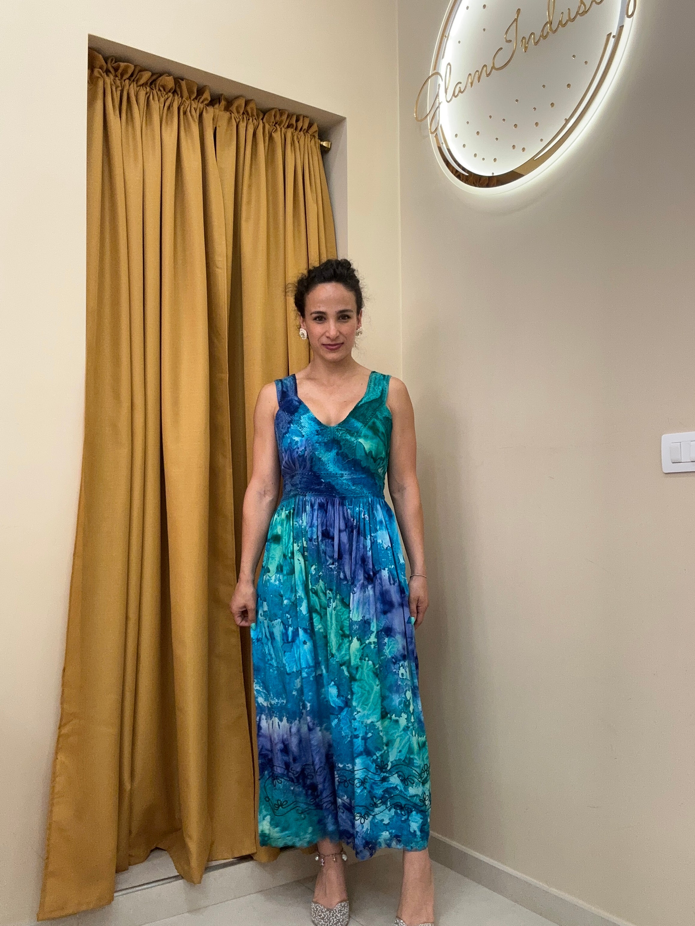 Abito blu India
